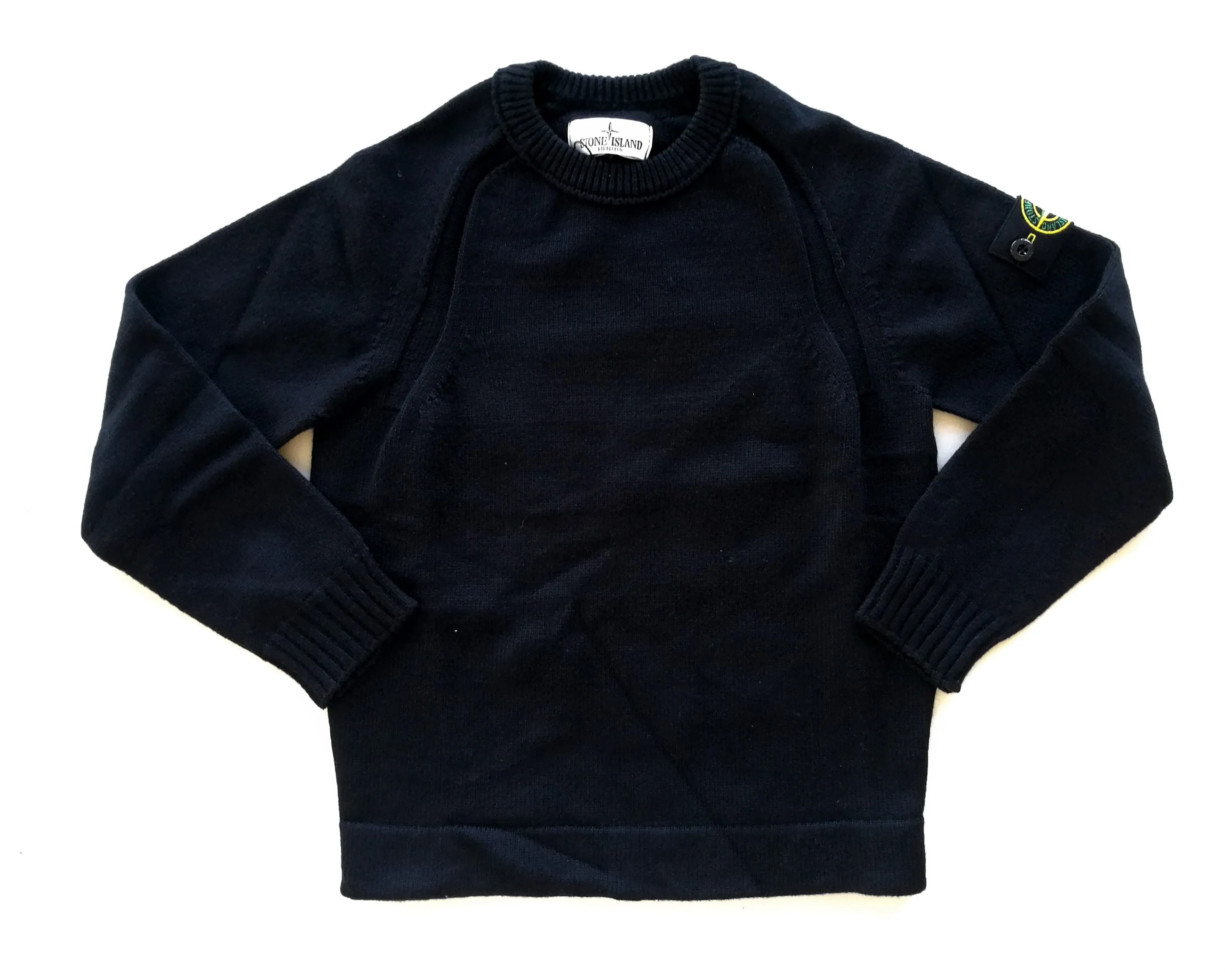 Jersey infantil STONE ISLAND de algodón azul  7116508A2.V0020