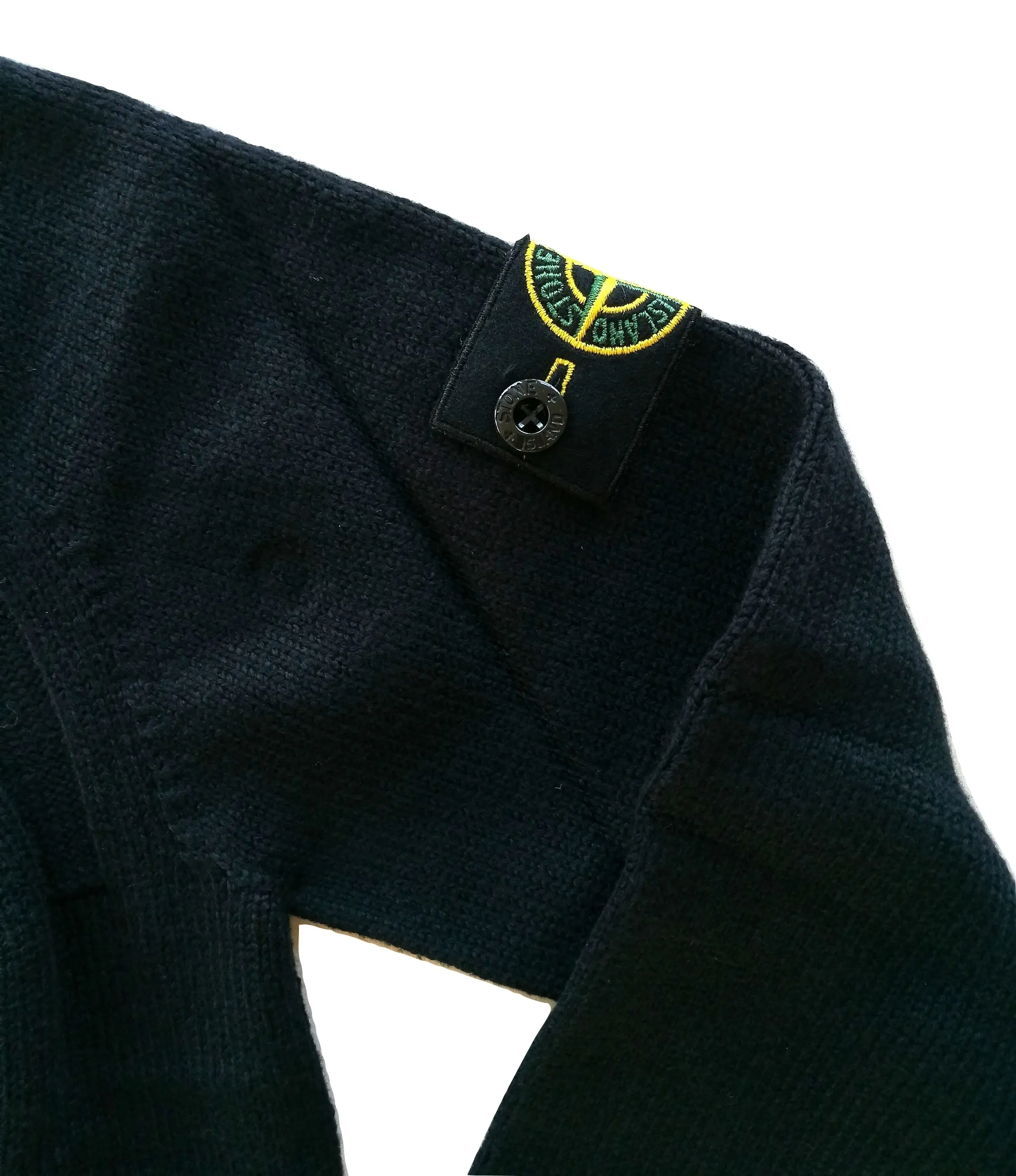 Jersey infantil STONE ISLAND de algodón azul  7116508A2.V0020