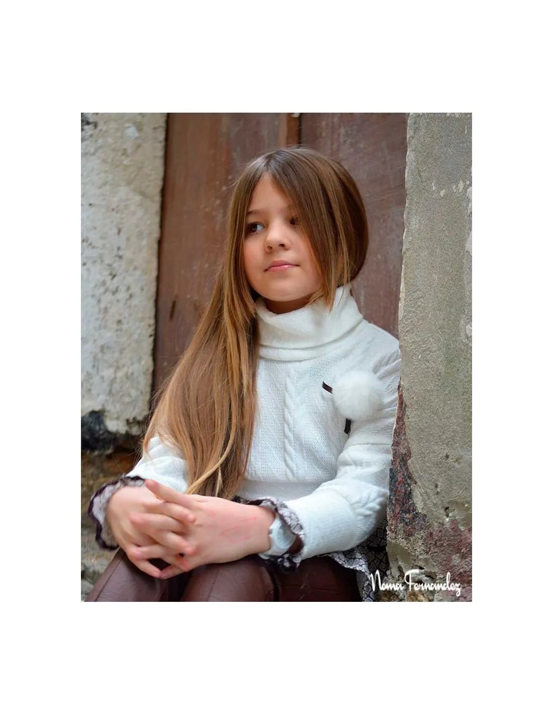 Jersey Niña Largo Noma Fernández Moda Infantil