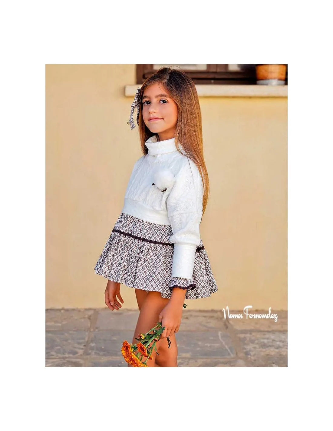 Jersey Niña Largo Noma Fernández Moda Infantil