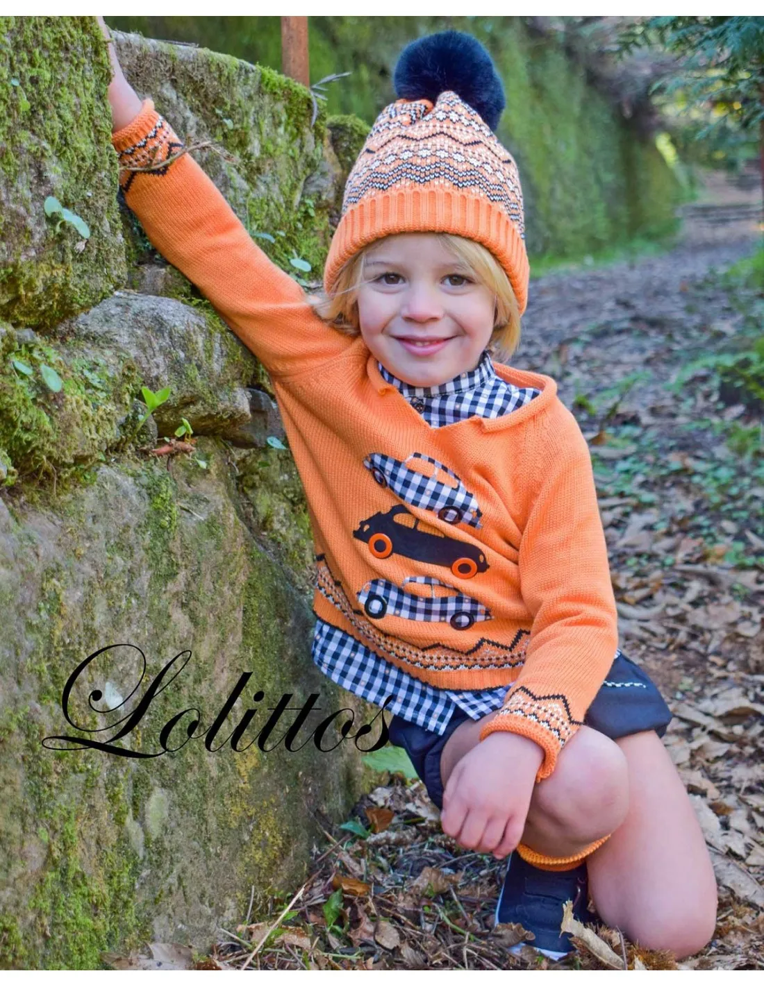 Jersey Niño Colección Bear Lolittos Moda Infantil