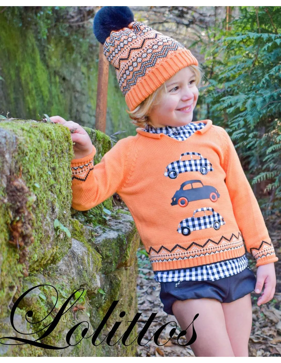 Jersey Niño Colección Bear Lolittos Moda Infantil