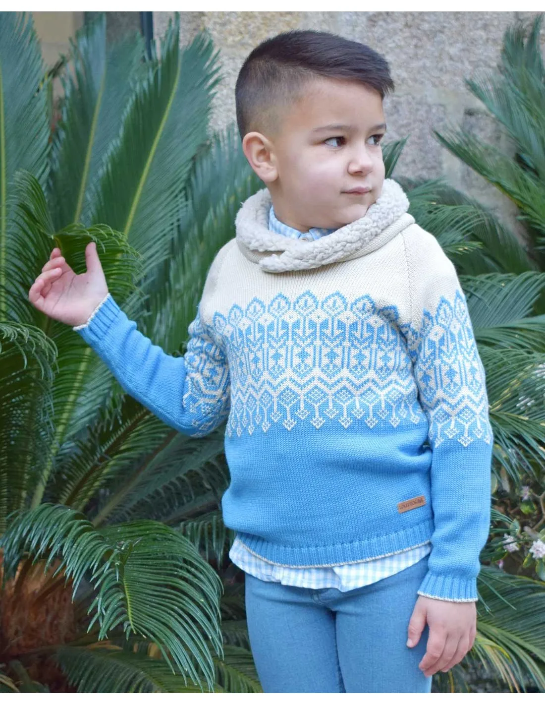 Jersey Niño Colección Blue Lolittos Moda Infantil