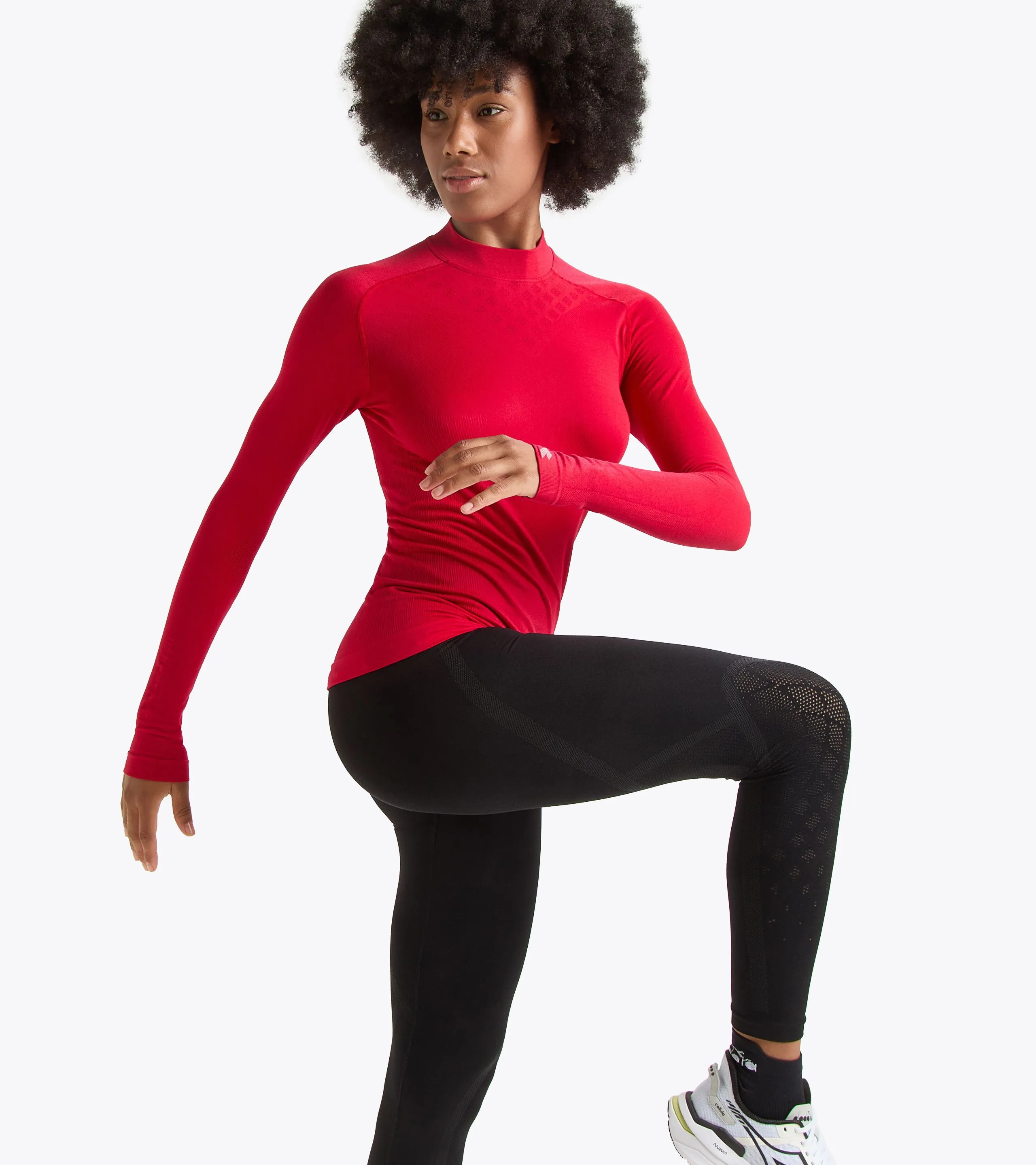 L. TURTLE NECK ACT CAMISETA DE ENTRENAMIENTO  MUJER