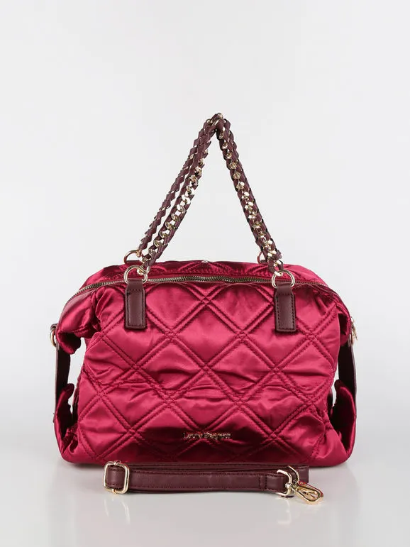 Laura Biagiotti Bolso baúl con tachuelas