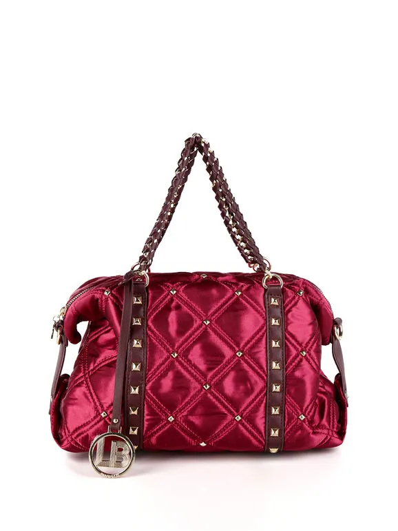 Laura Biagiotti Bolso baúl con tachuelas