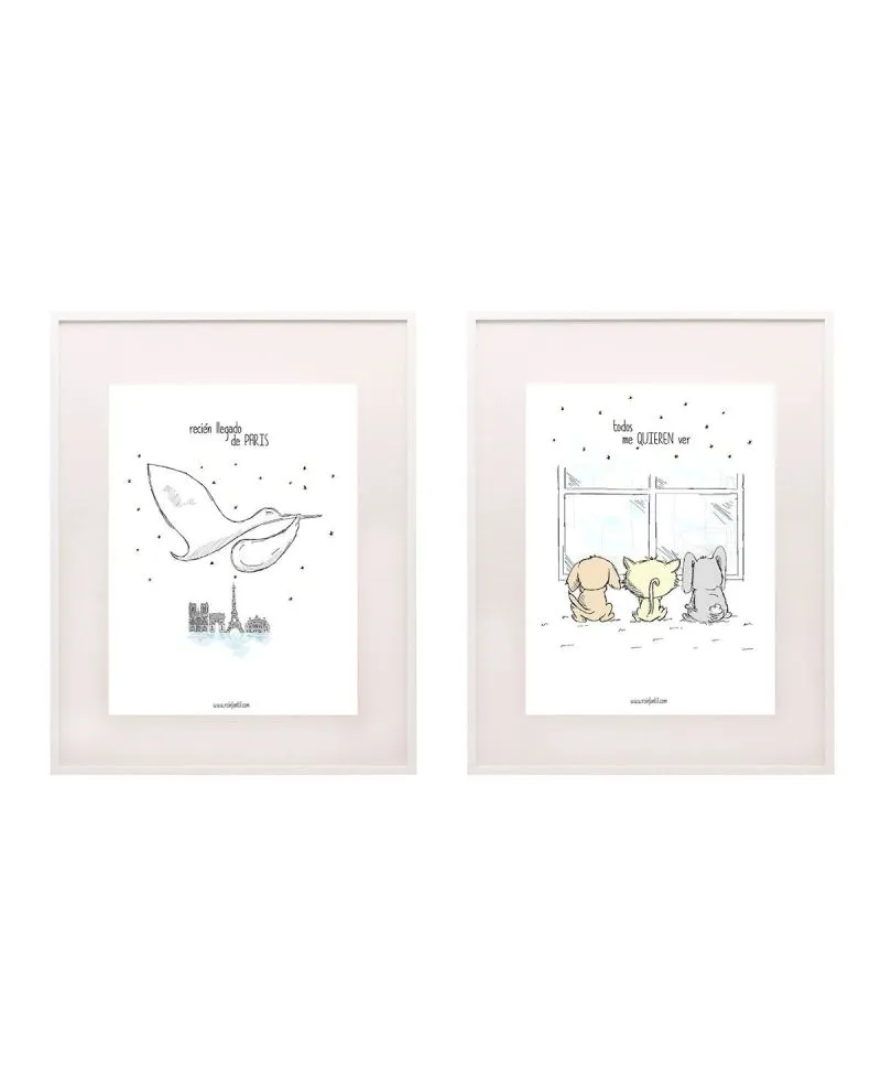 Lámina Infantil Animalitos Ro Infantil