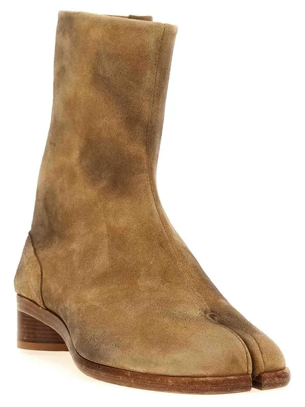 MAISON MARGIELA BOTINES  MARRóN