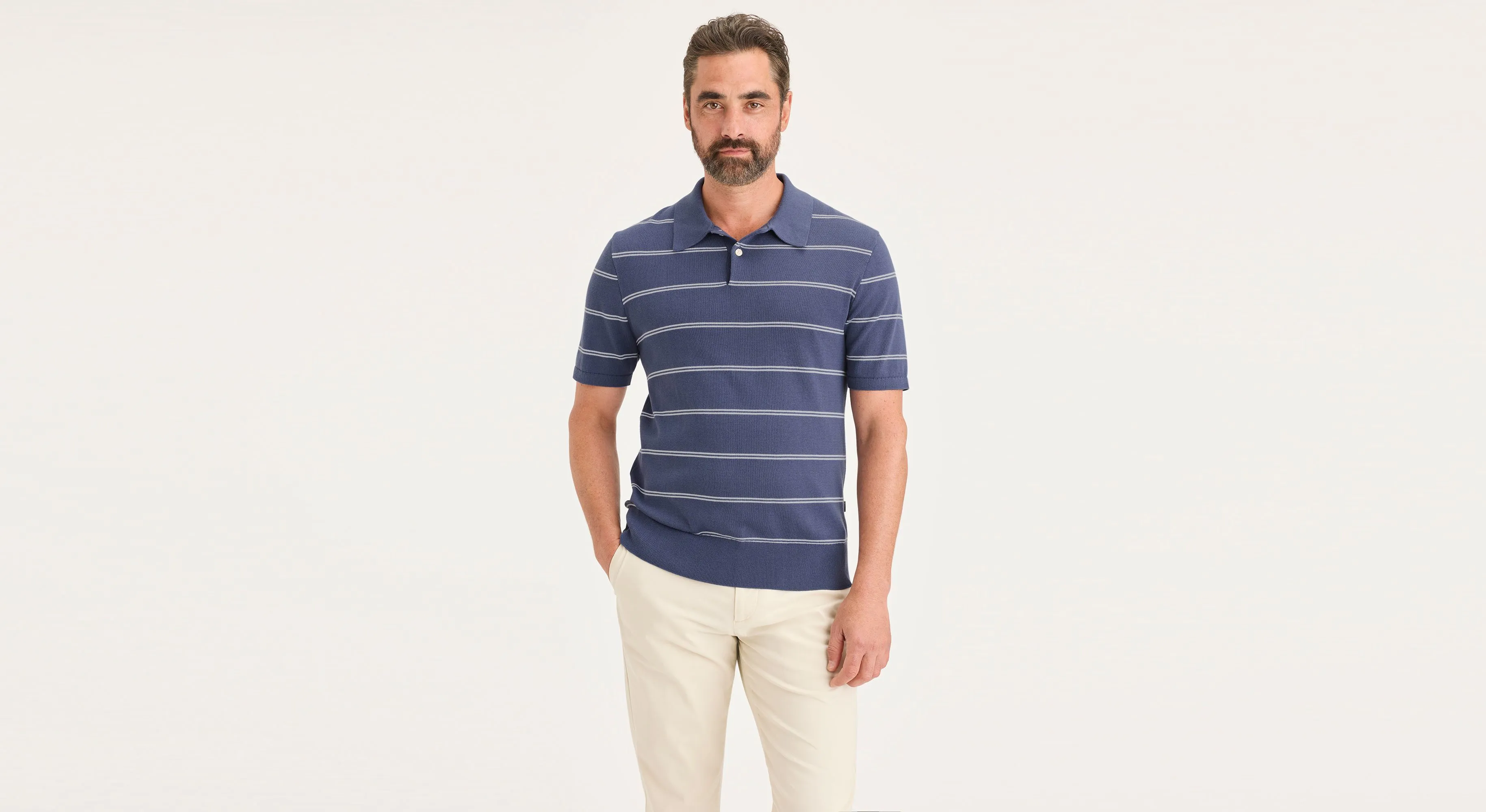 Men's Regular Fit Sweater Polo