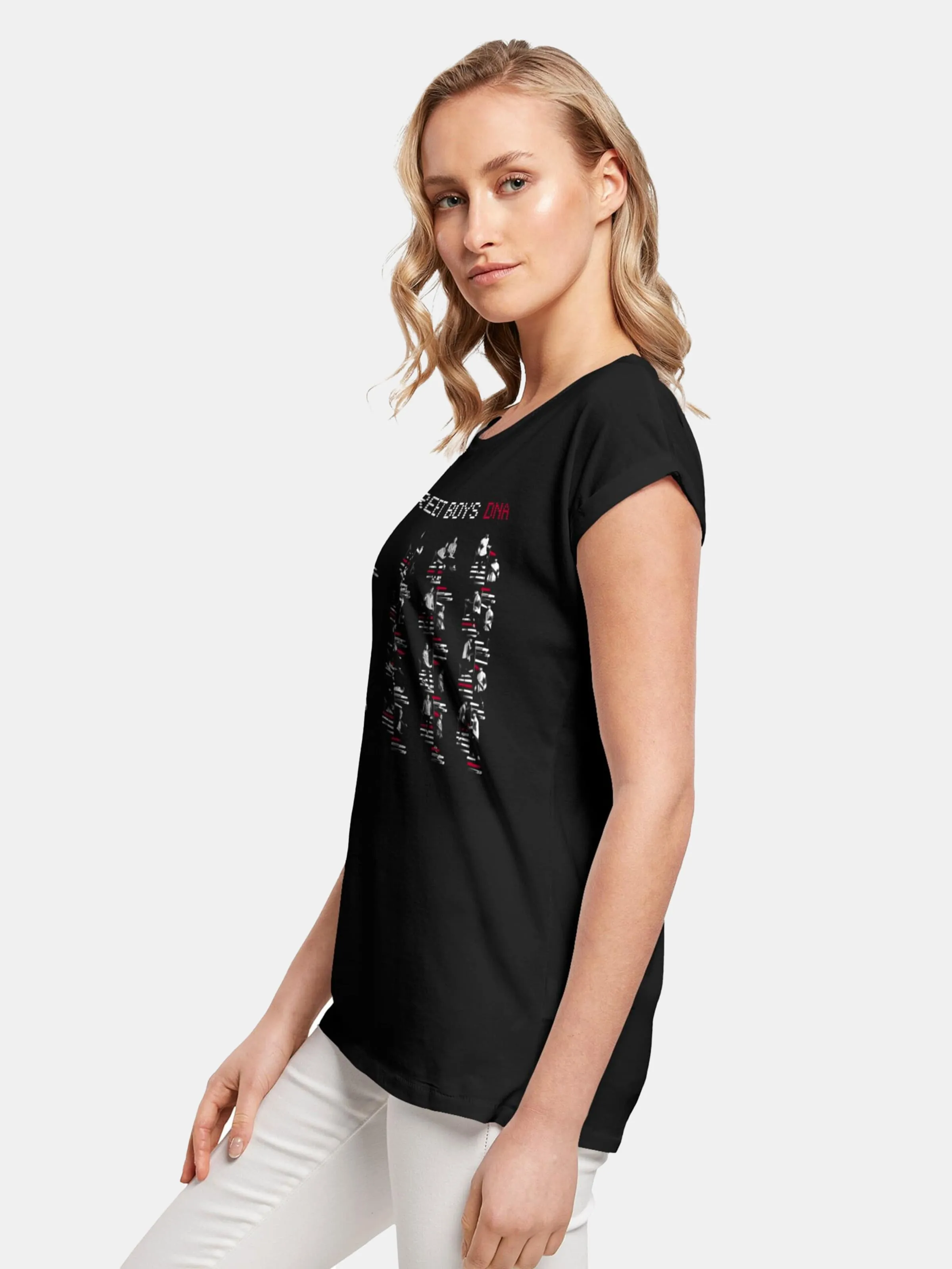Merchcode Ladies Backstreet Boys DNA Album Red