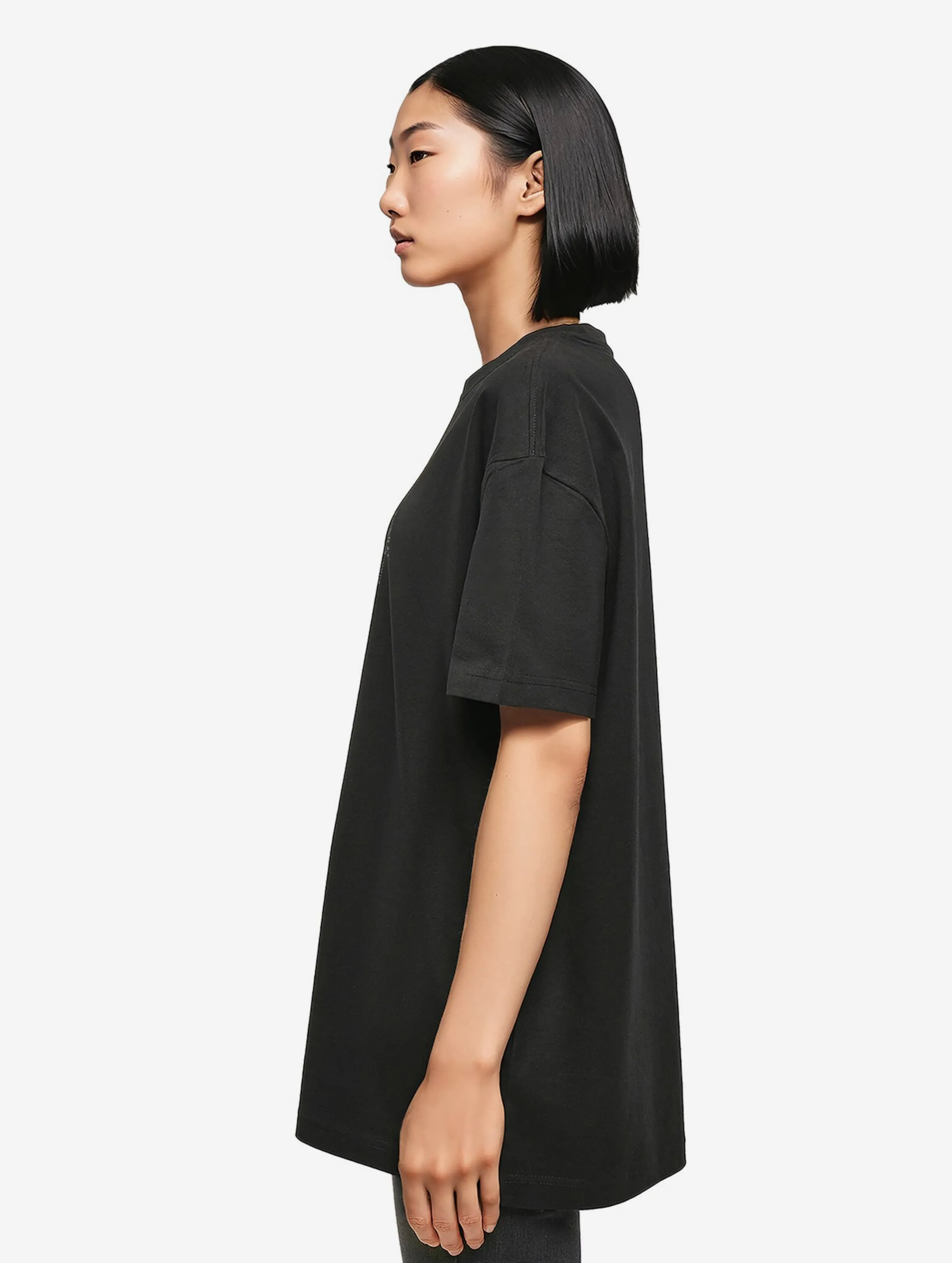 MERCHCODE MERCHCODE LADIES LOVE IN THE AIR OVERSIZED BOYFRIEND TSHIRTS