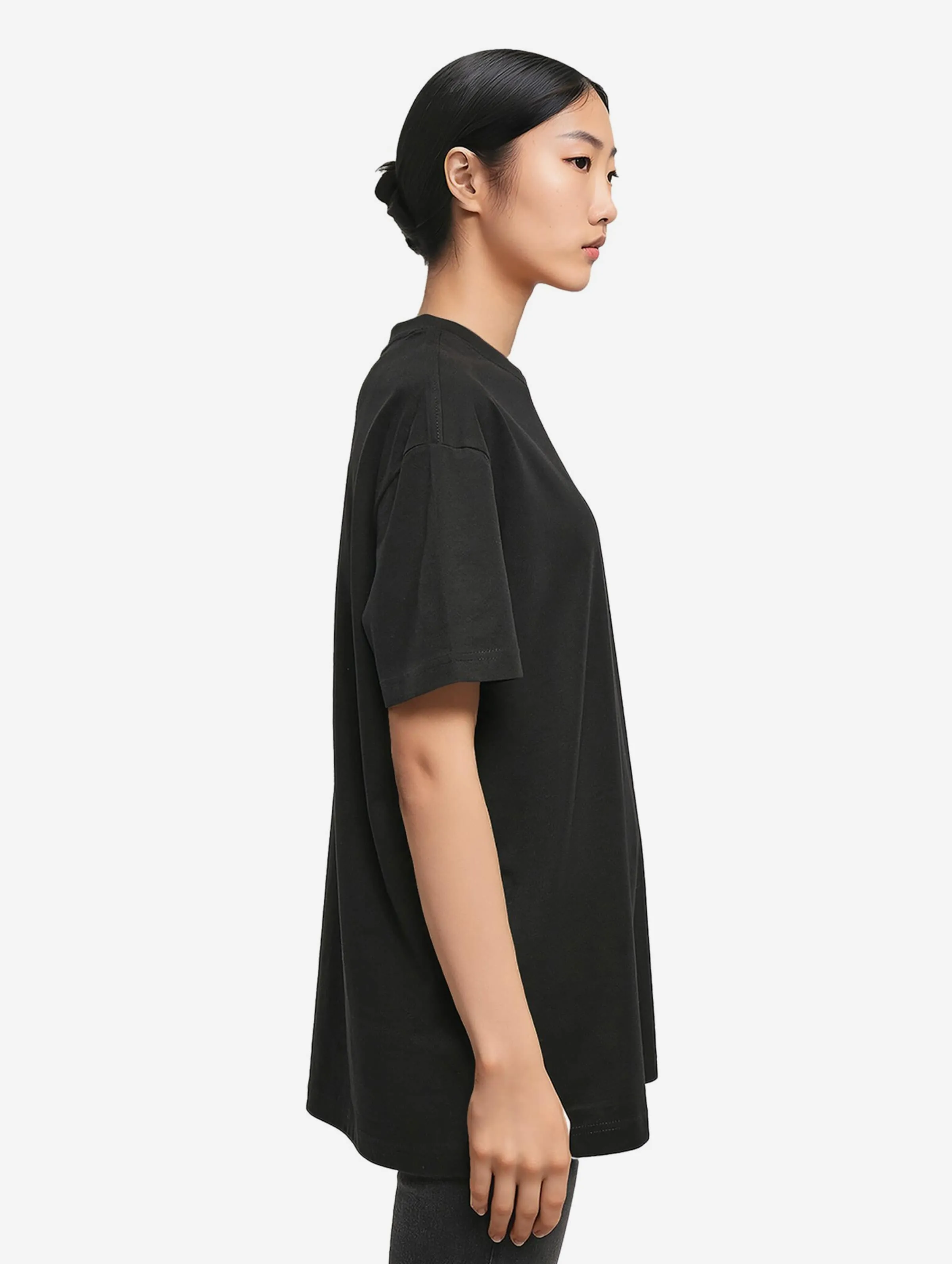 MERCHCODE MERCHCODE LADIES LOVE IN THE AIR OVERSIZED BOYFRIEND TSHIRTS