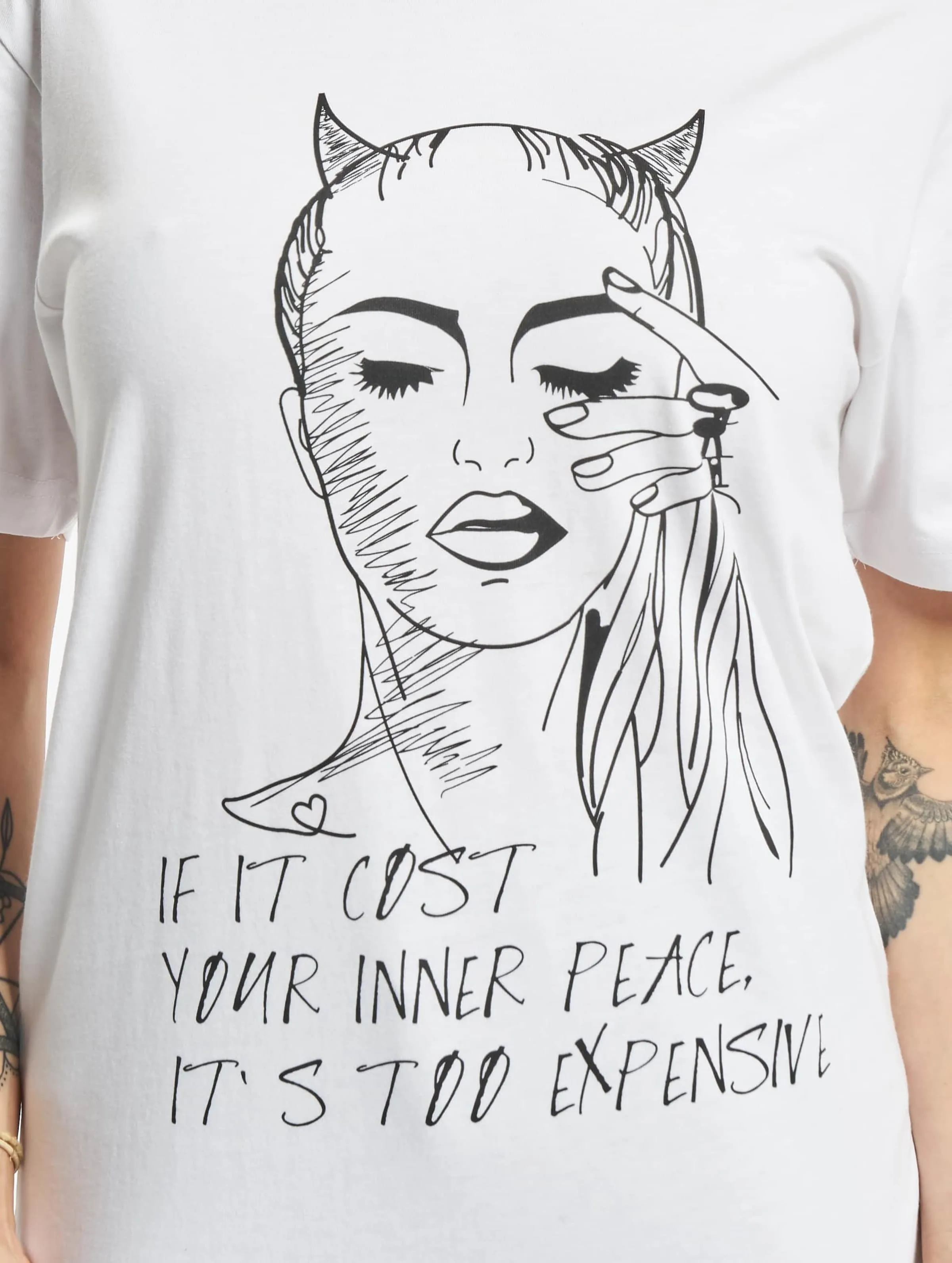 Mister Tee Ladies Inner Peace Sign