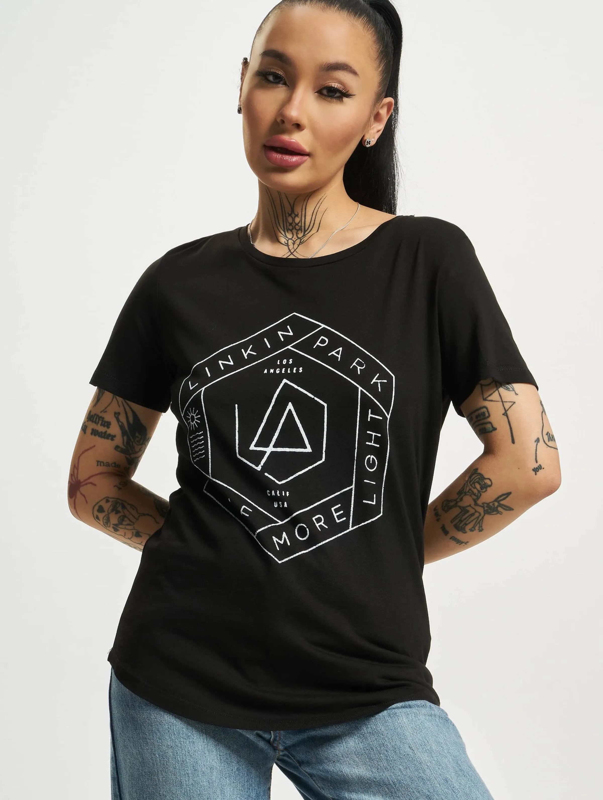 Mister Tee Ladies Linkin Park Oml Fit