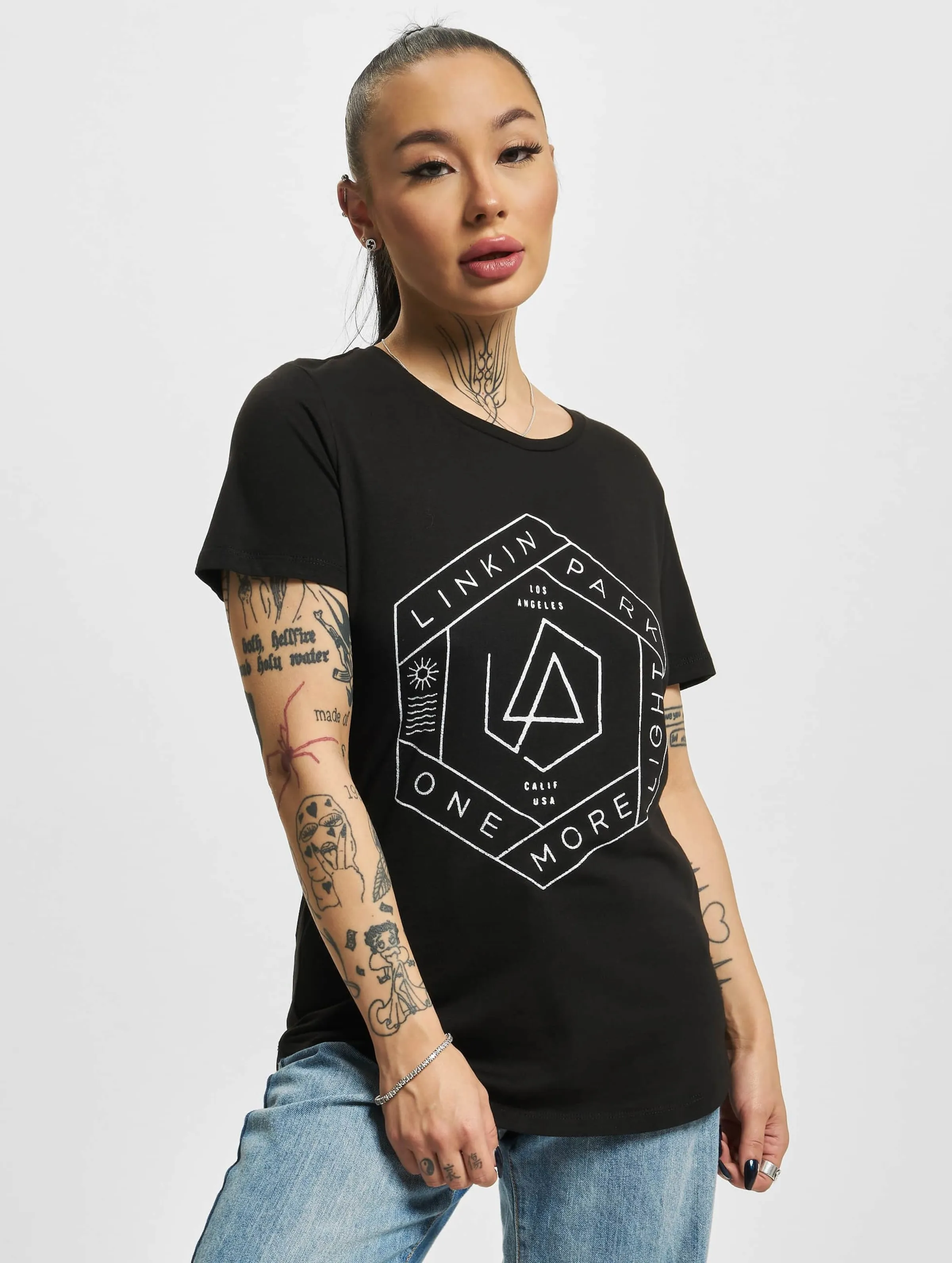 Mister Tee Ladies Linkin Park Oml Fit