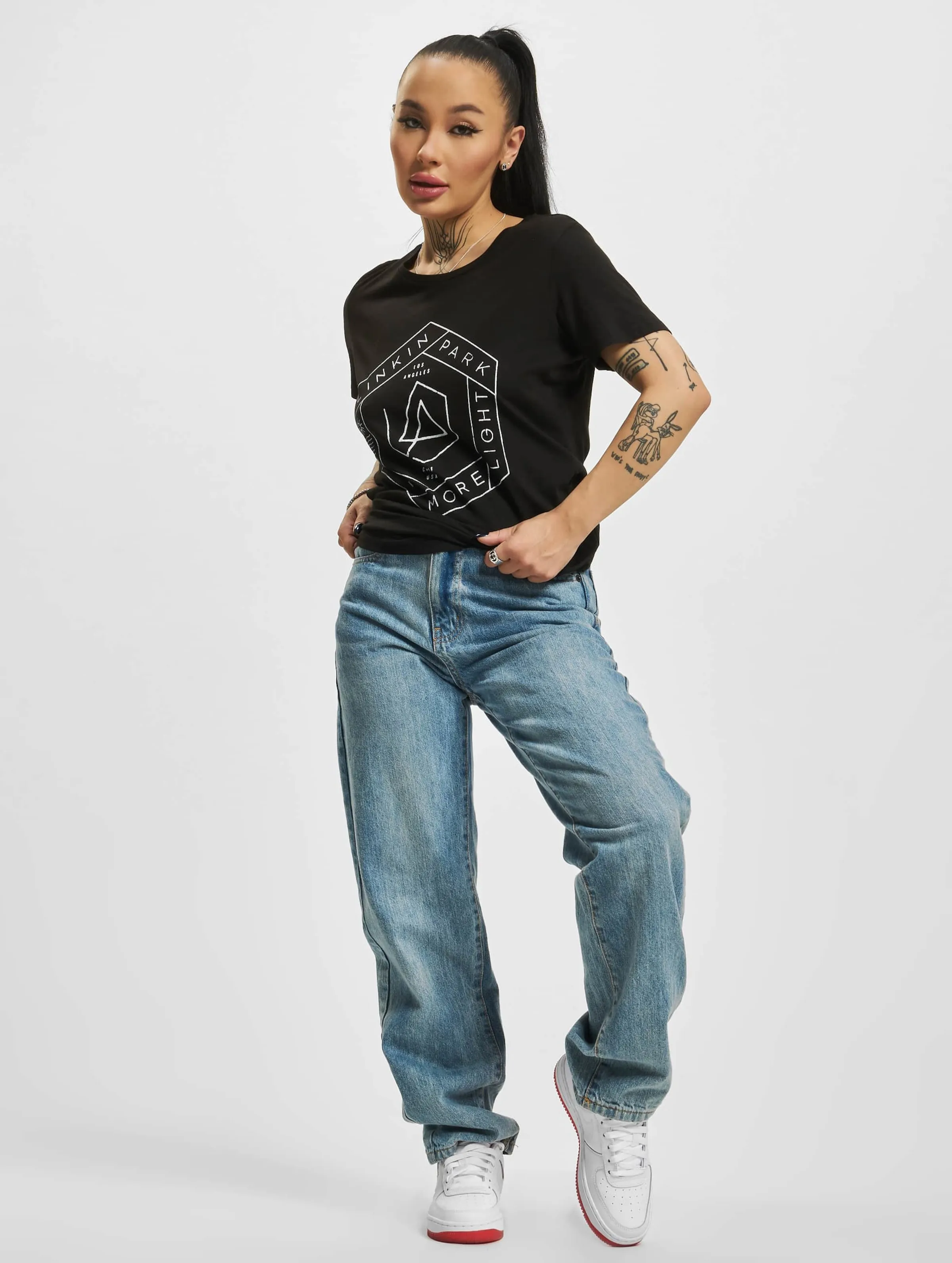 Mister Tee Ladies Linkin Park Oml Fit