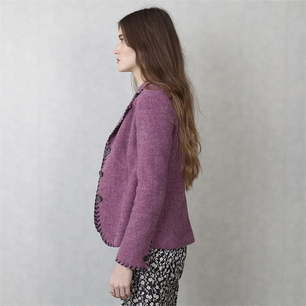 Miu Miu Chaqueta Morada T42