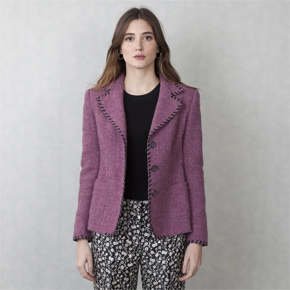 Miu Miu Chaqueta Morada T42