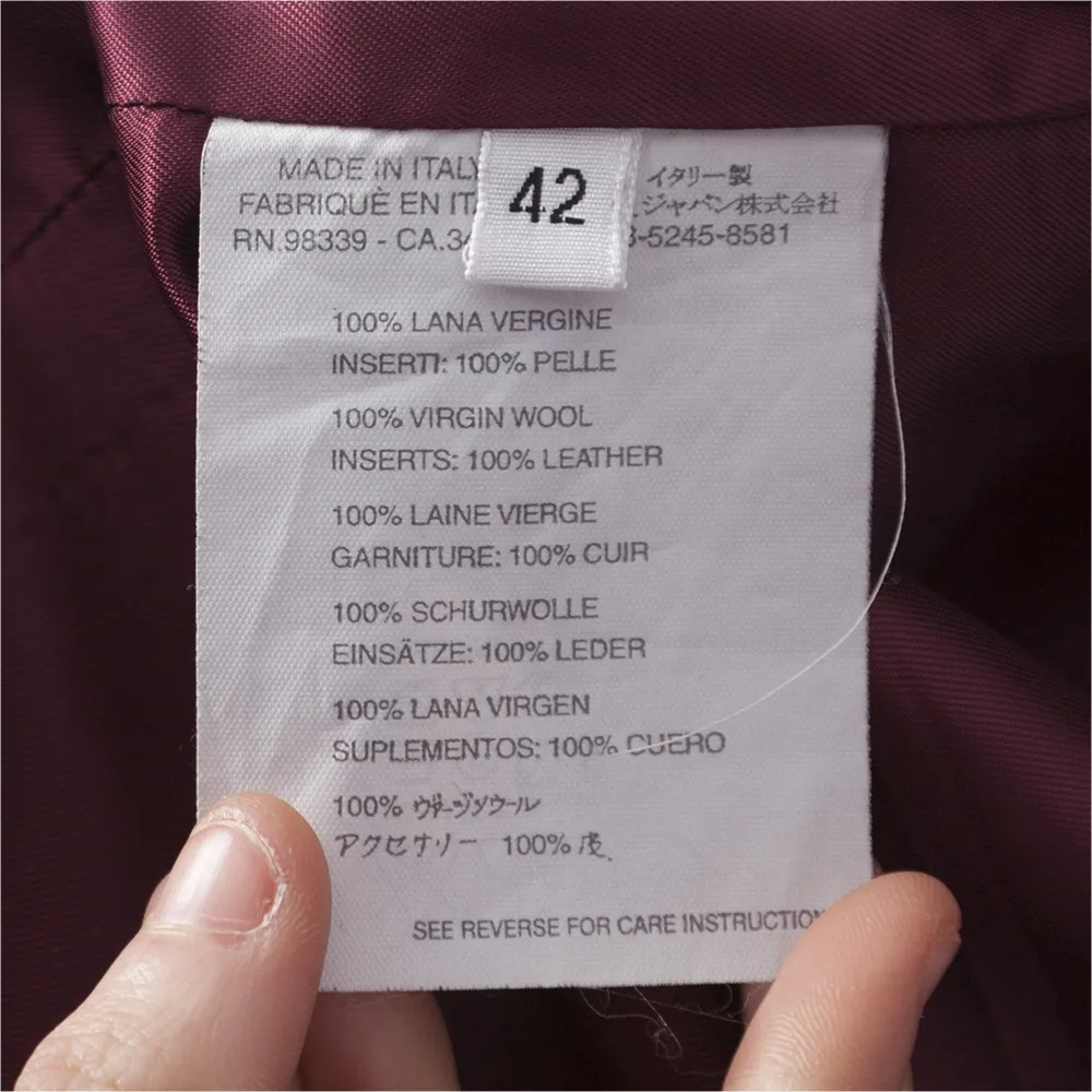 Miu Miu Chaqueta Morada T42