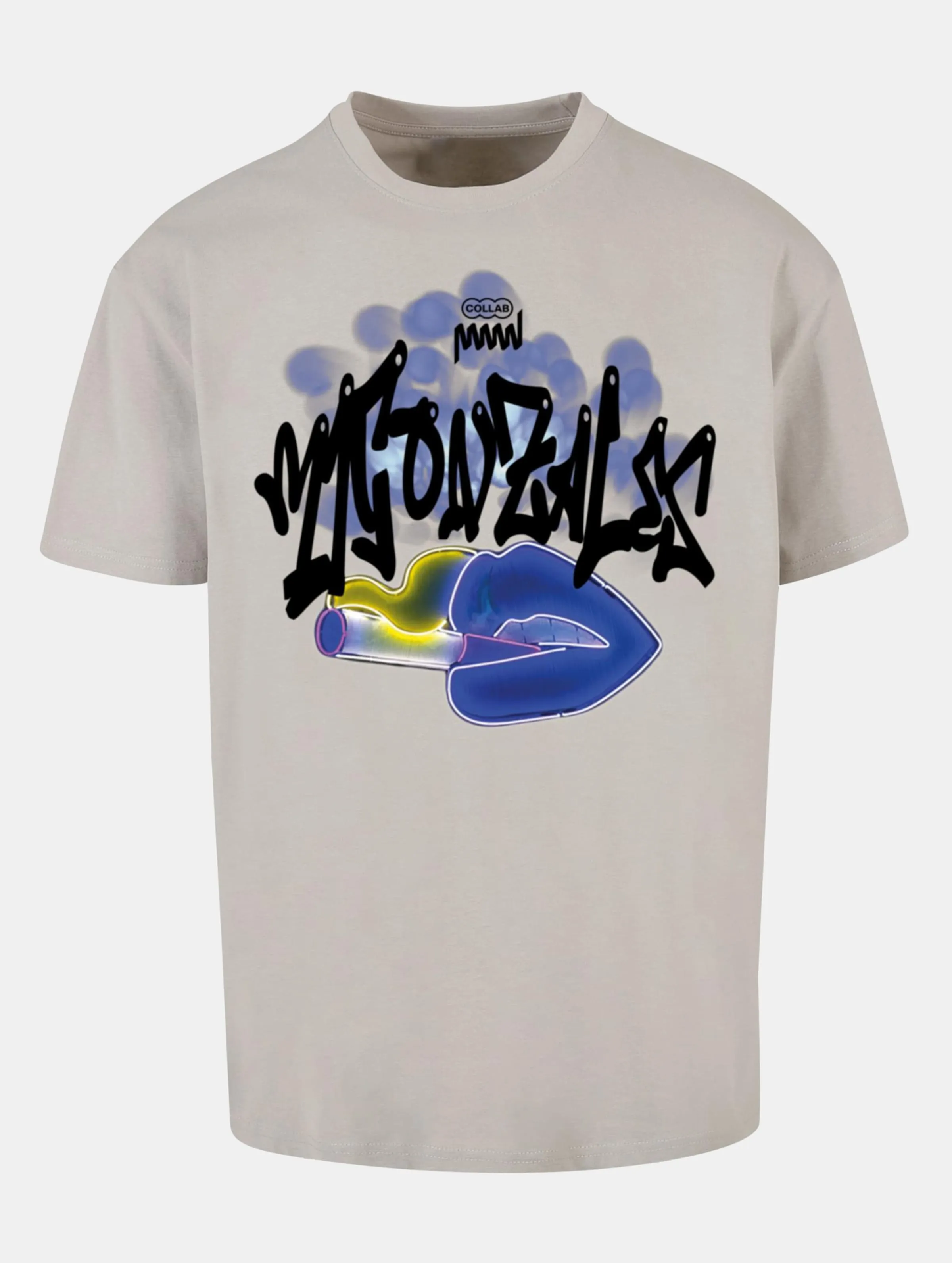 MJ GONZALES MJ GONZALES LADIES KISS X HEAVY OVERSIZED TSHIRTS