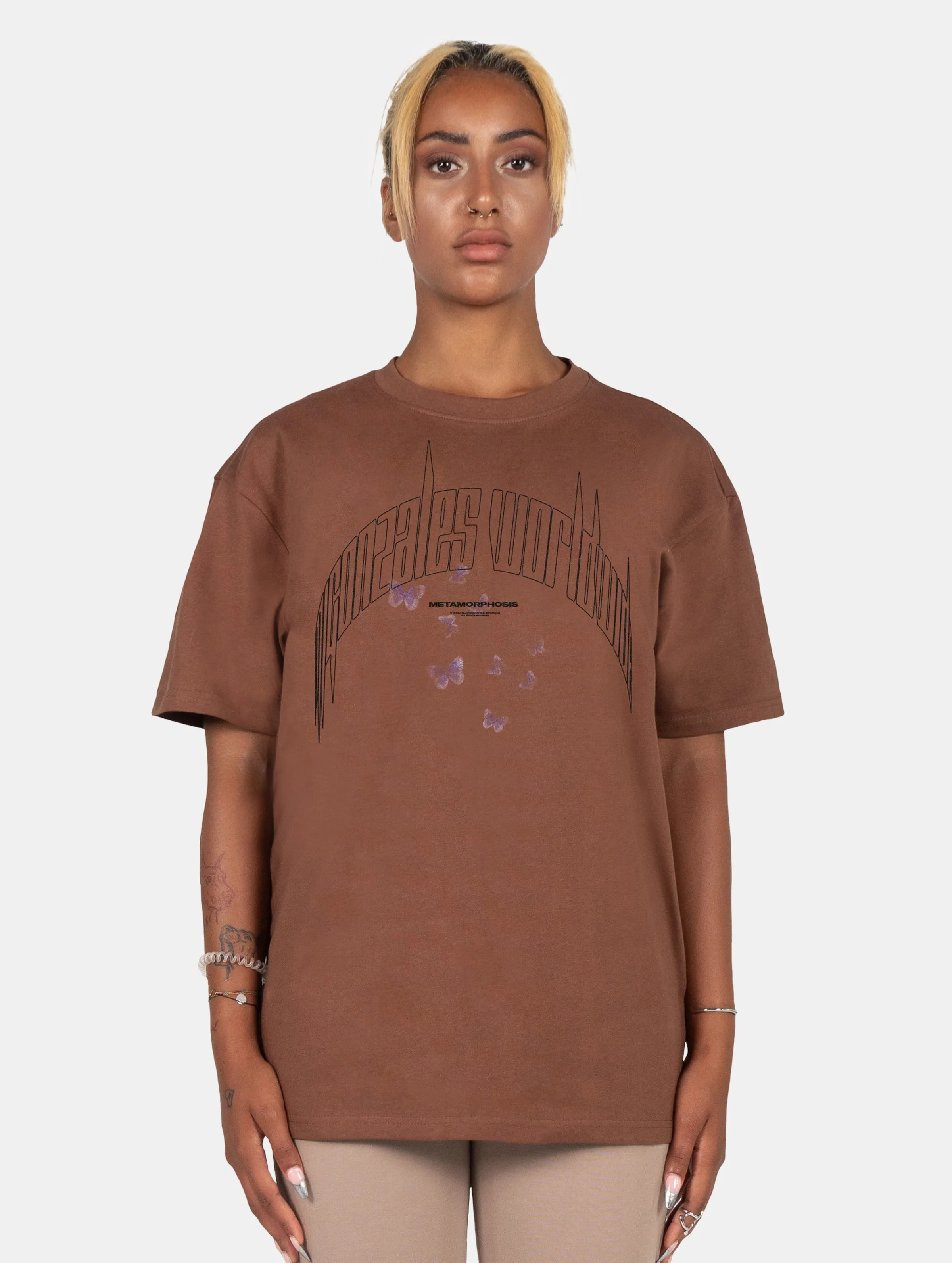 MJ GONZALES MJ GONZALES LADIES METAMORPHOSE V3 X HEAVY OVERSIZED TSHIRTS