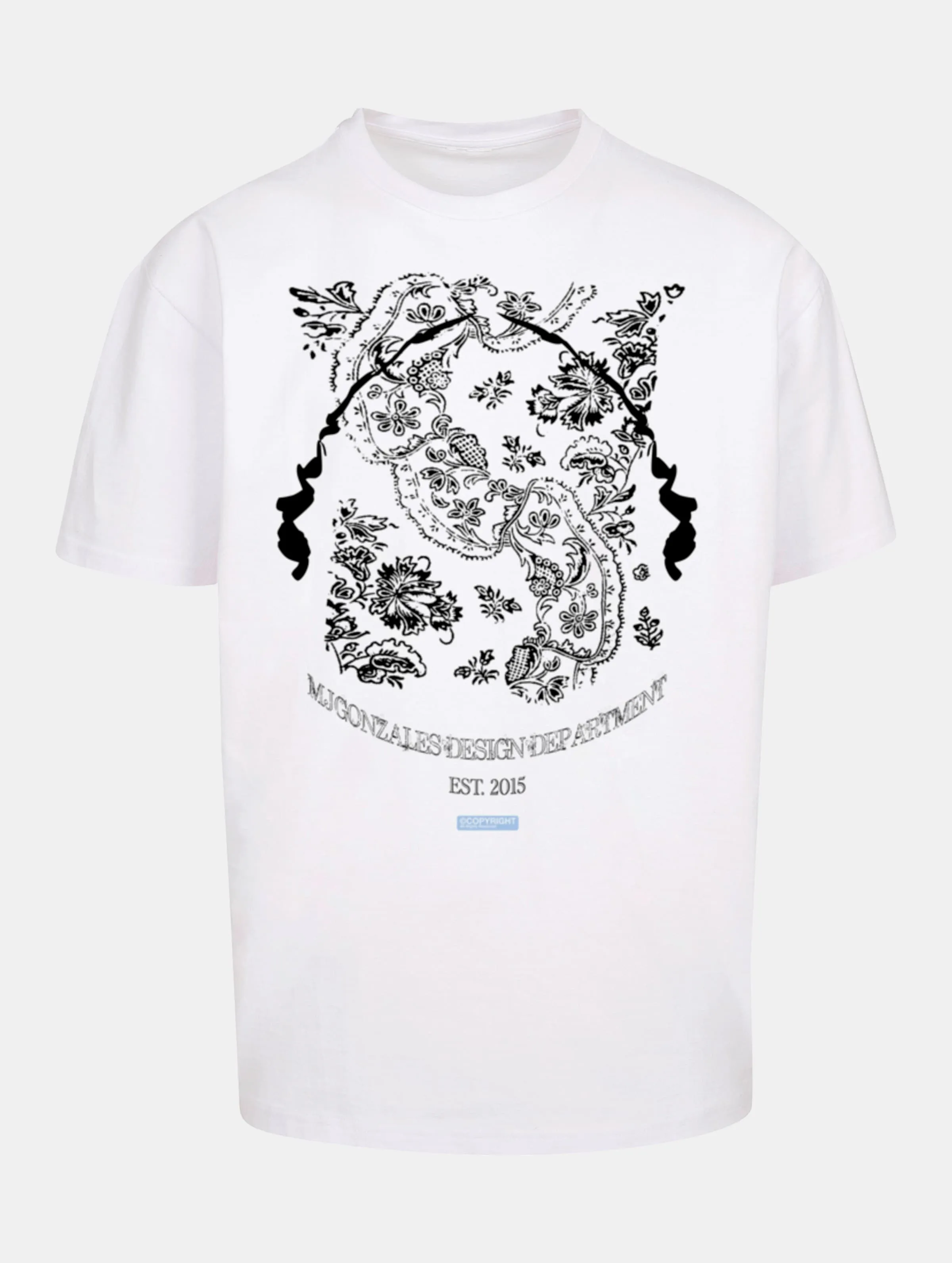 MJ GONZALES MJ GONZALES LADIES PAISLEY X HEAVY OVERSIZED TSHIRTS
