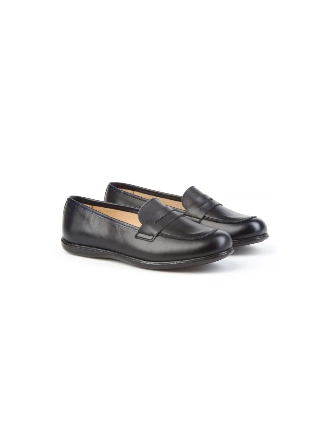Mocasín colegial niño marino outlet talla 40