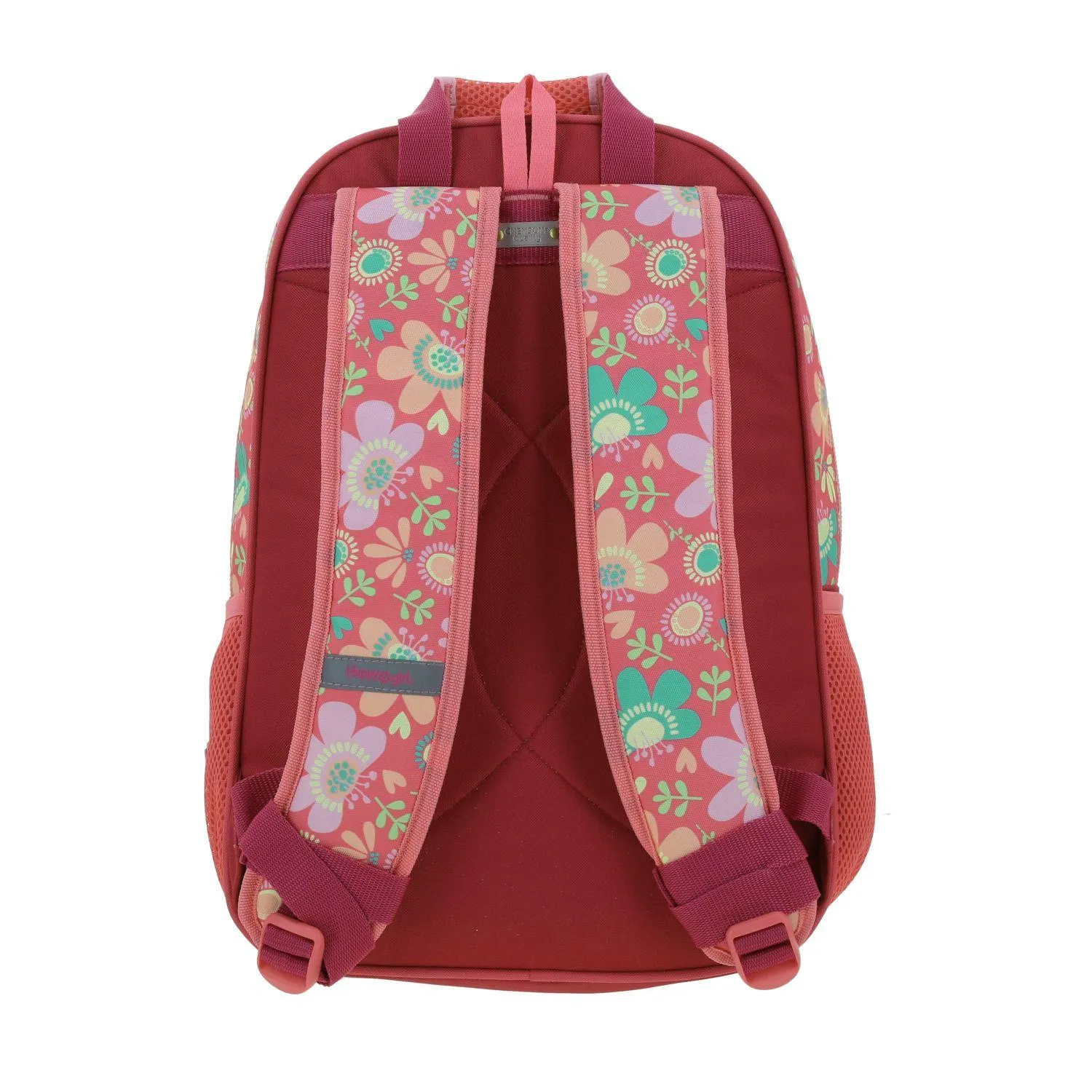 Mochila Grande Rosa Para Nia Happy Girl By Chenson Floris