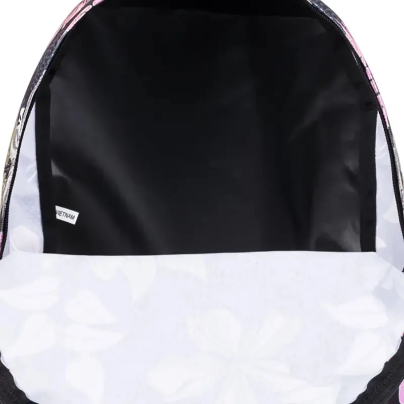 Mochila Roxy Sugar Baby Printed Negro Floreado
