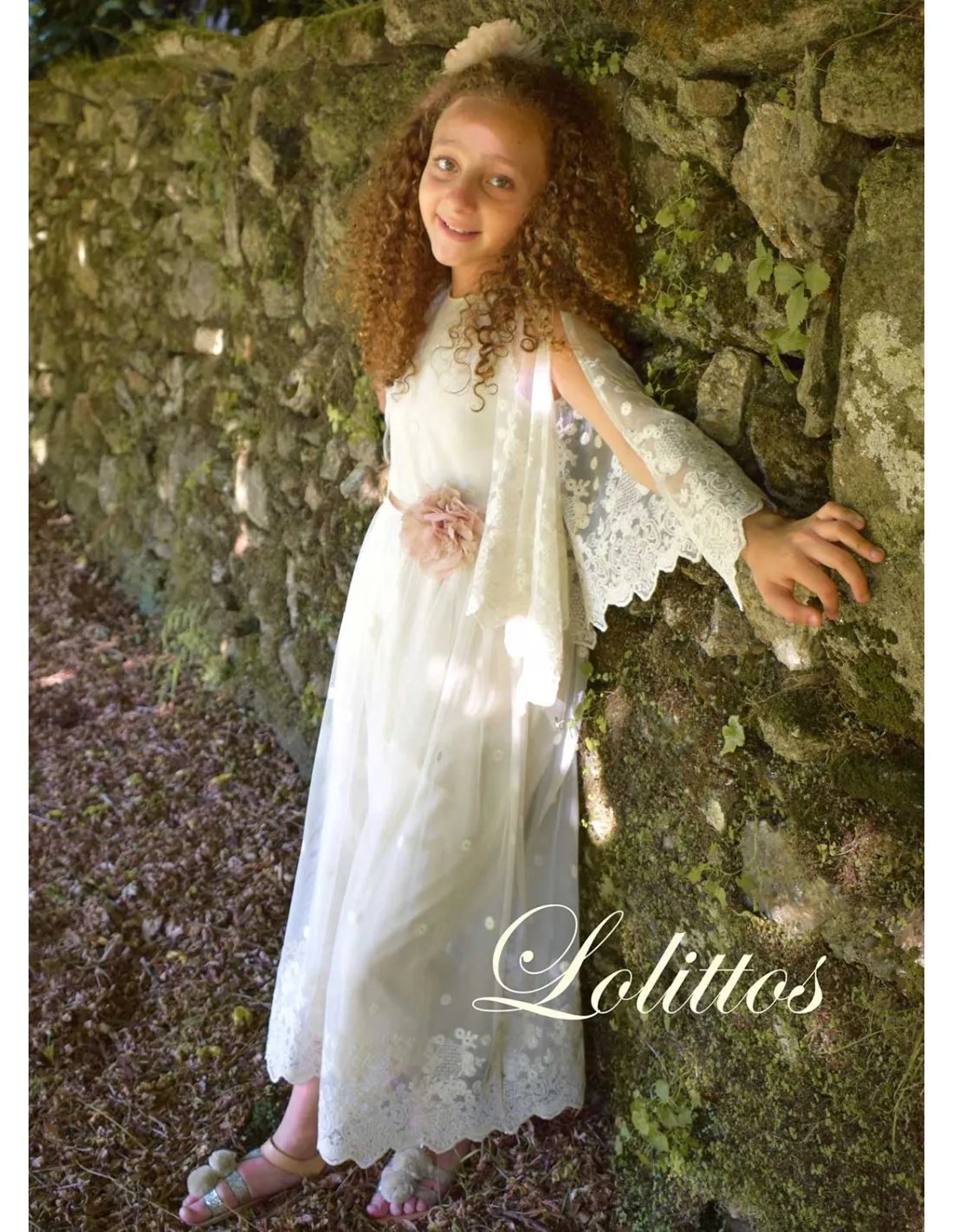 Mono Ceremonia Niña Lolittos Colección Maní