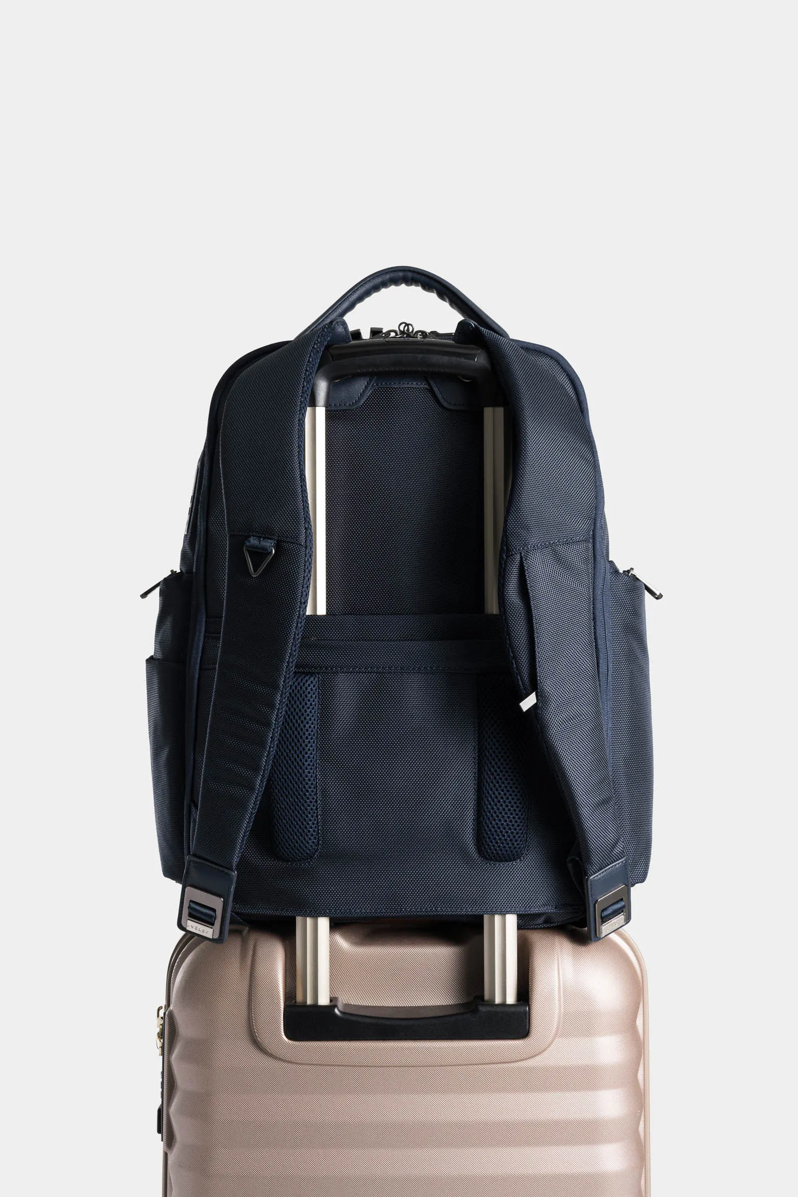 Morral security de lona para hombre detalles en cuero