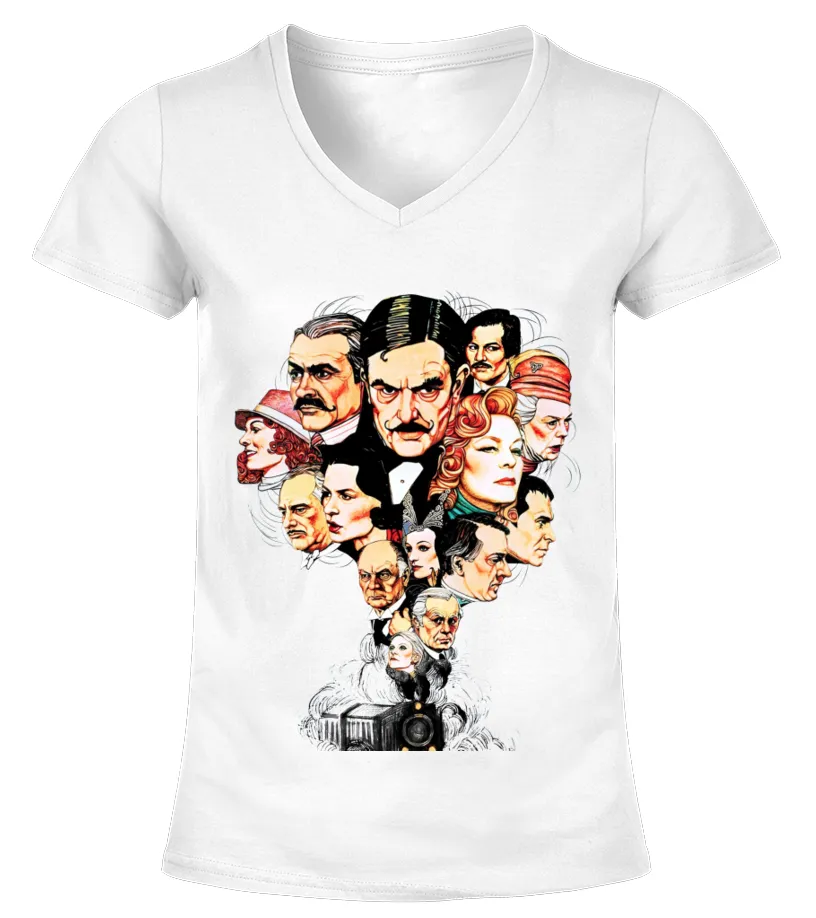 Murder on the Orient Express WT (1) Camiseta cuello pico Mujer