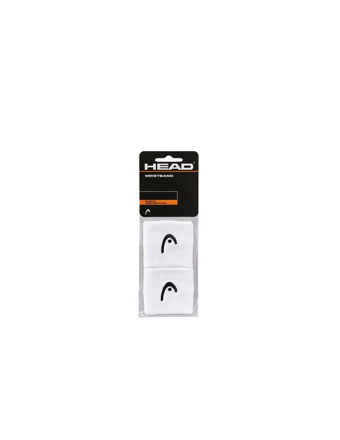 Muñequera de tenis Head  Wristband 2.5" Blanco