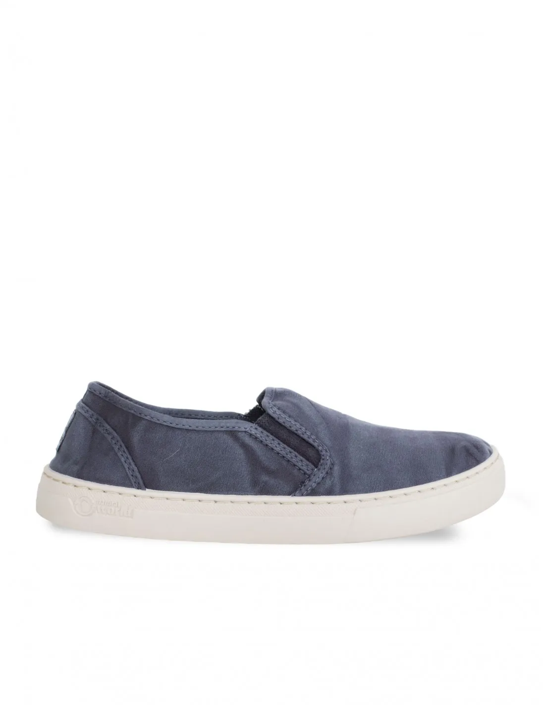 NATURAL WORLD ZAPATILLAS SLIPON AZUL