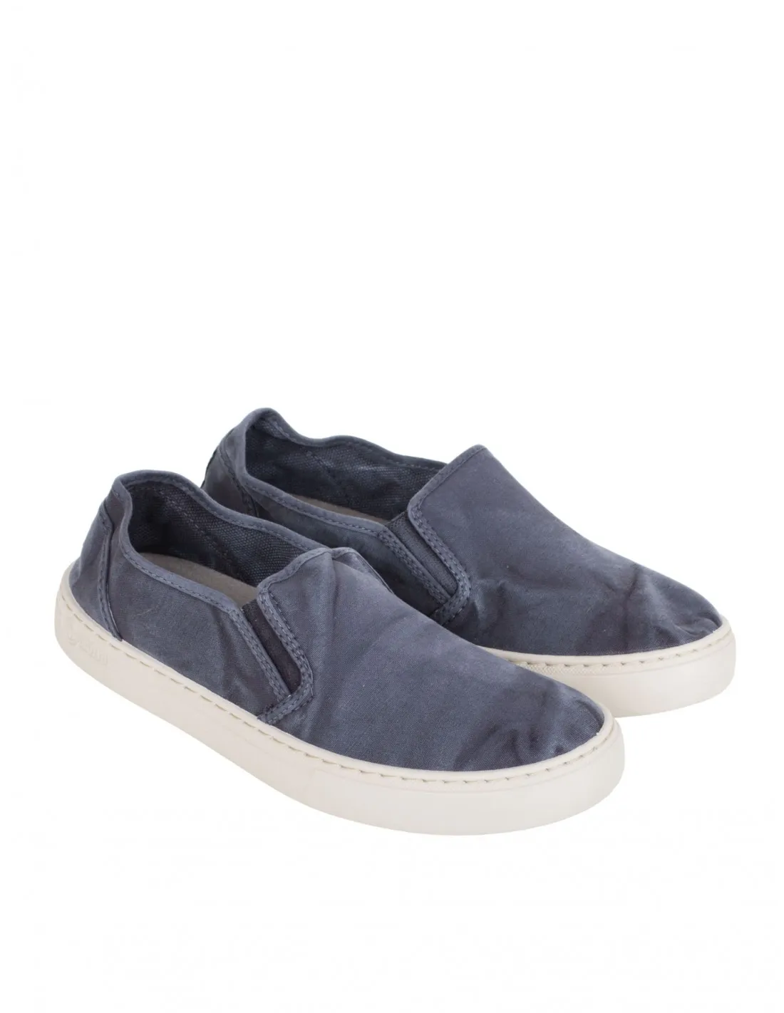 NATURAL WORLD ZAPATILLAS SLIPON AZUL