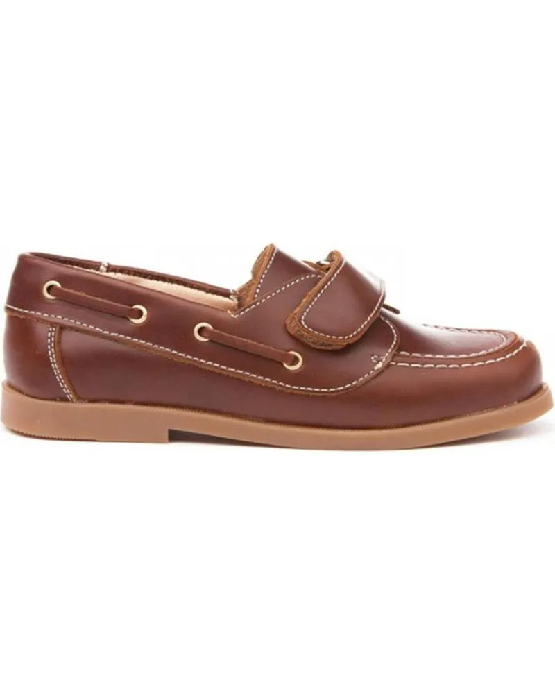 Nauticos ANGELITOS  de Niño NAUTICO PIEL 351  CUERO