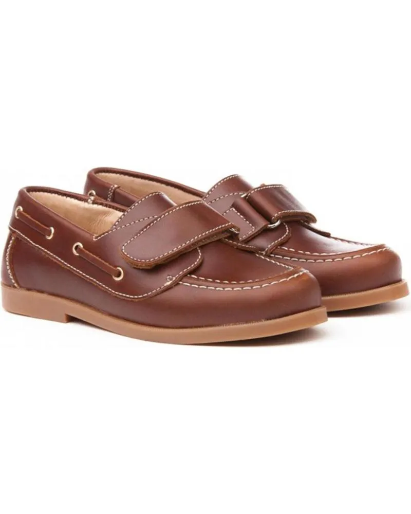 Nauticos ANGELITOS  de Niño NAUTICO PIEL 351  CUERO