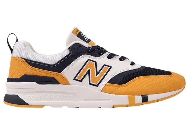 New Balance 997H White Yellow Navy