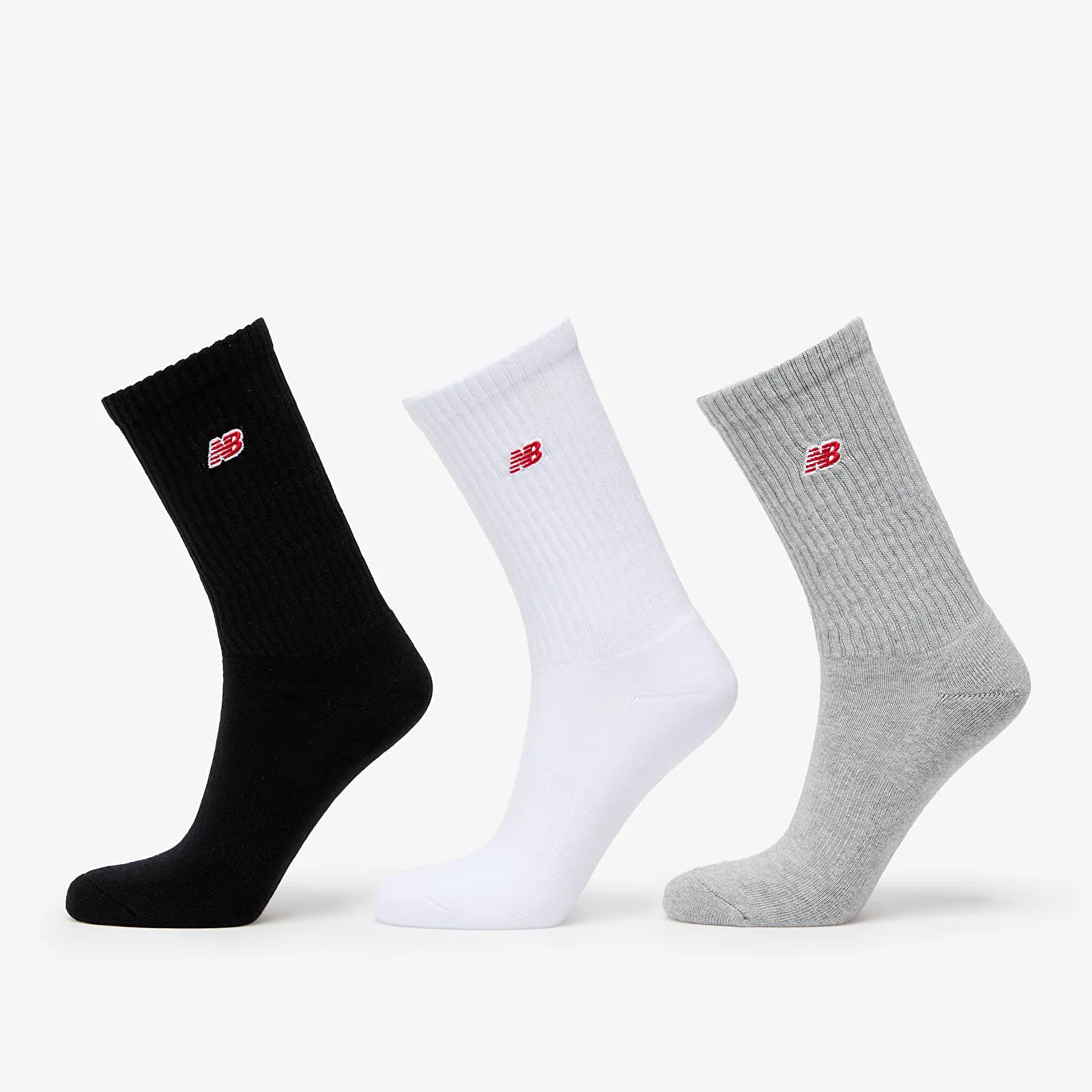 NEW BALANCE NB PATCH LOGO CREW SOCKS 3PACK