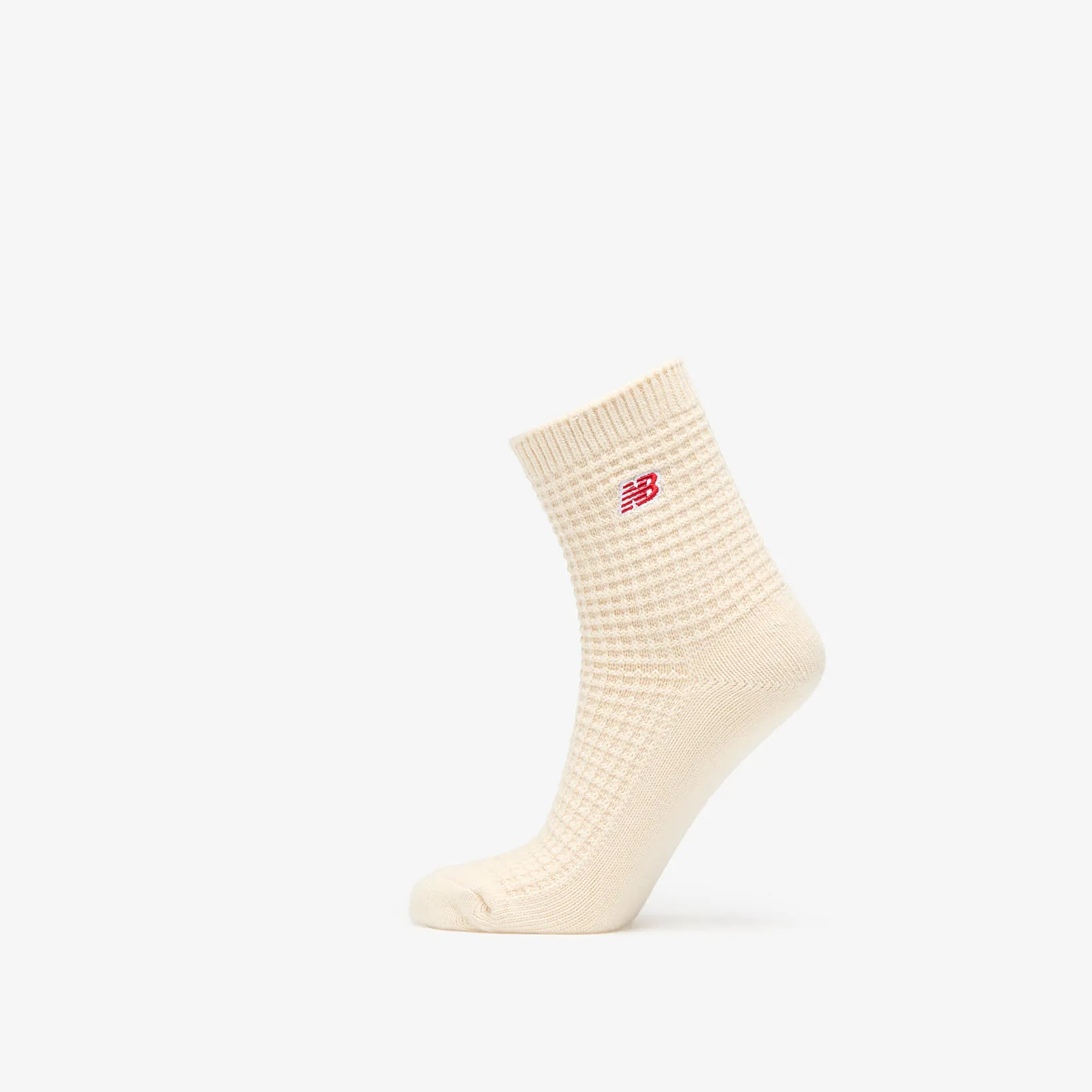 NEW BALANCE WAFFLE KNIT ANKLE SOCKS 2PACK
