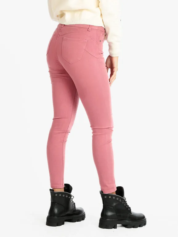 New Collection Pantalón slim fit mujer