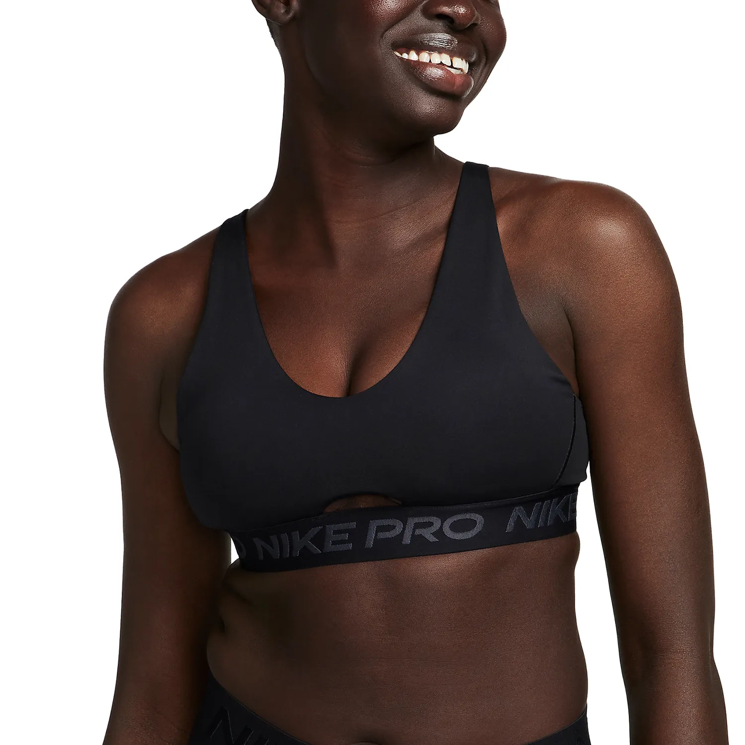 Nike Pro Indy Plunge Sujetador Deportivo