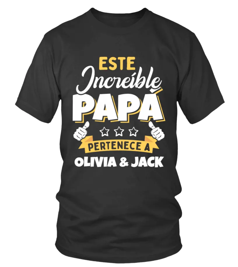 No tengo una hijastra tengo una hija maravillosa que nació antes de que yo la c… Camiseta cuello redondo Unisex