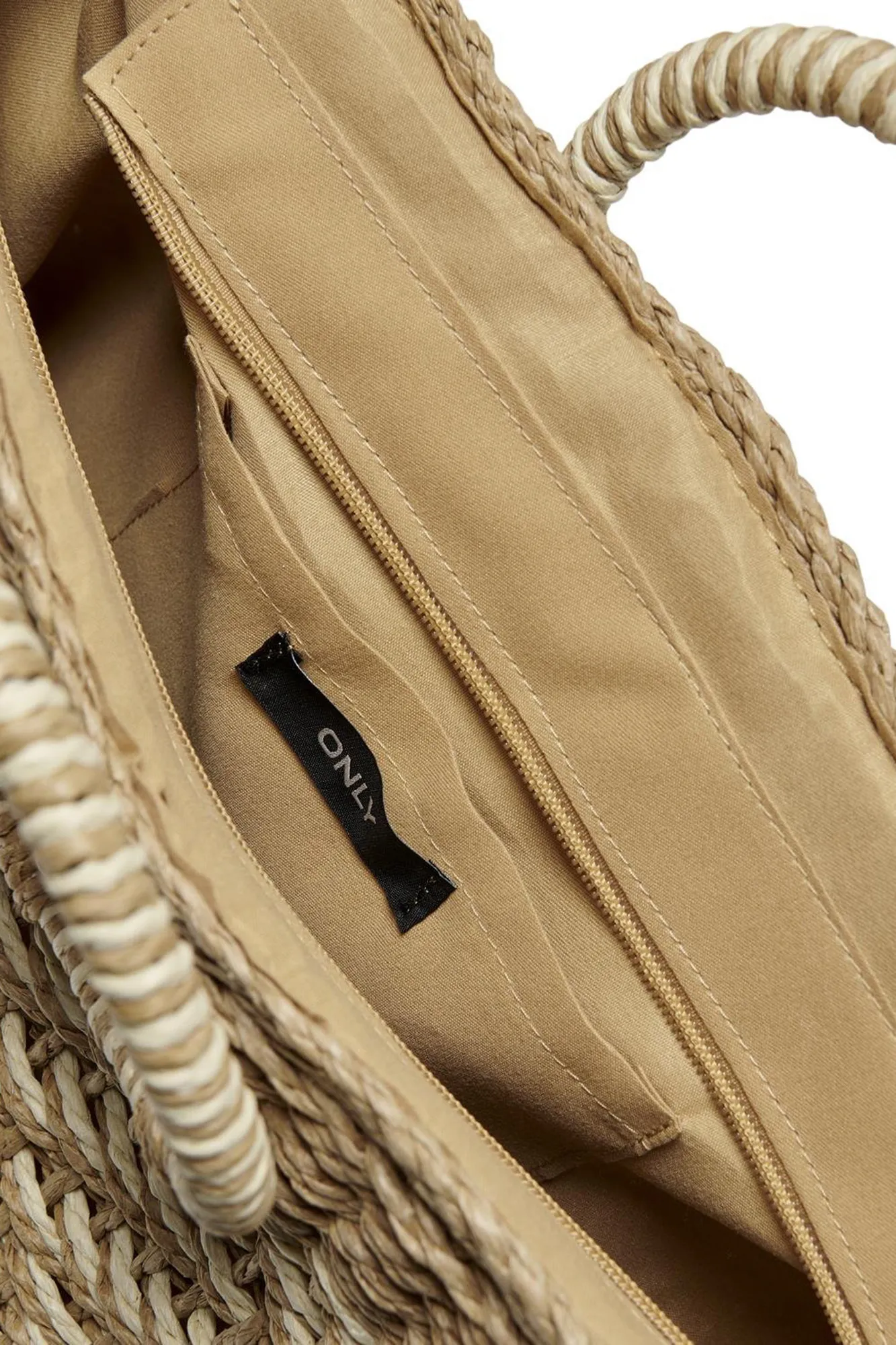Only Bolso shopper de paja