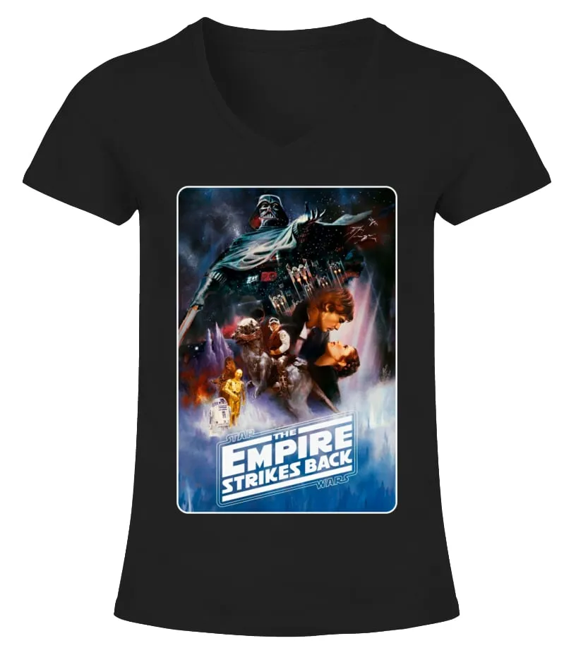 [ORGANIC]82GUITAR: LORD OF THE STRINGS CAMISETA CUELLO PICO MUJER