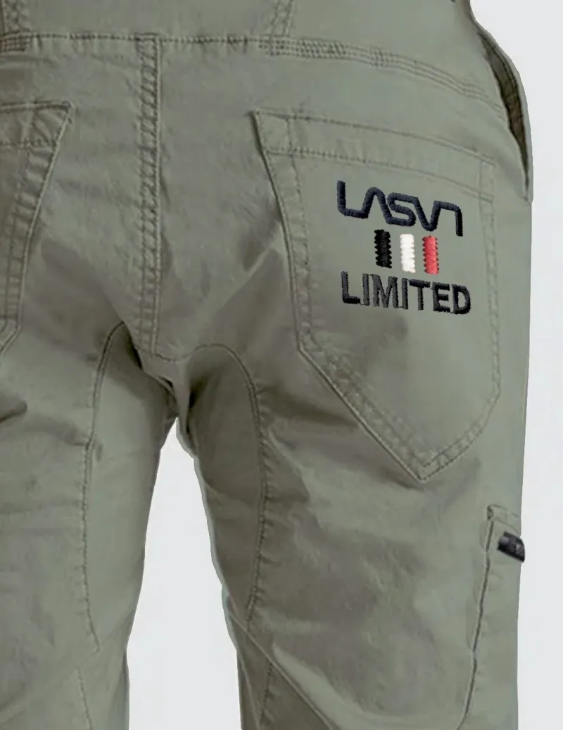 Pantalon de hombre Jogger cargo Lasal LIMITED kaki