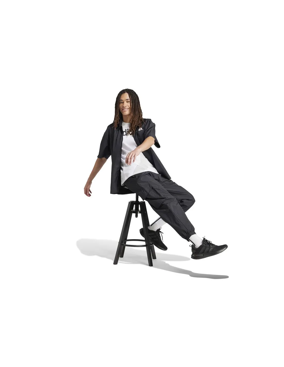Pantalones adidas City Escape Q2 Hombre Negro