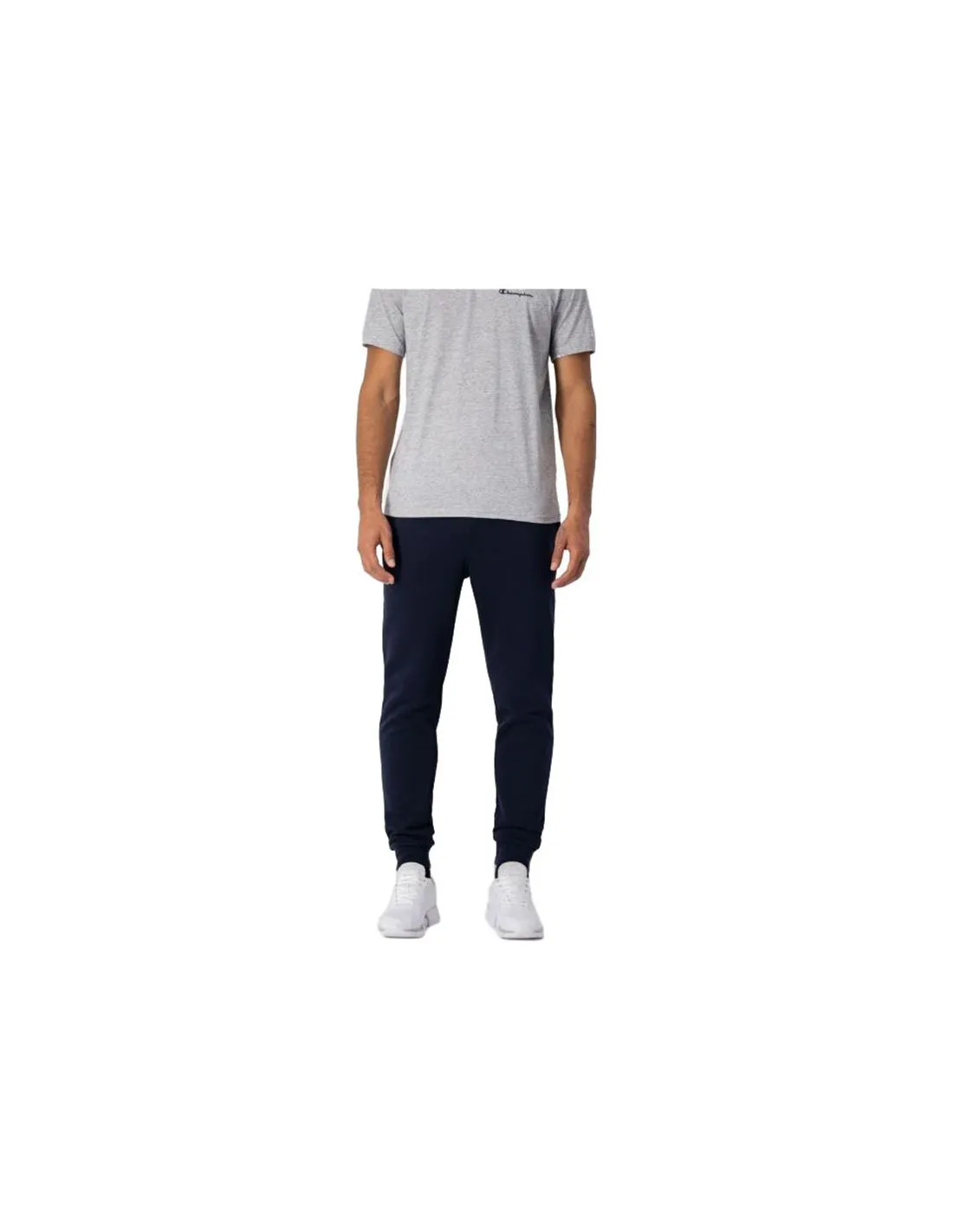 Pantalones Champion Elastic Logo azul Hombre