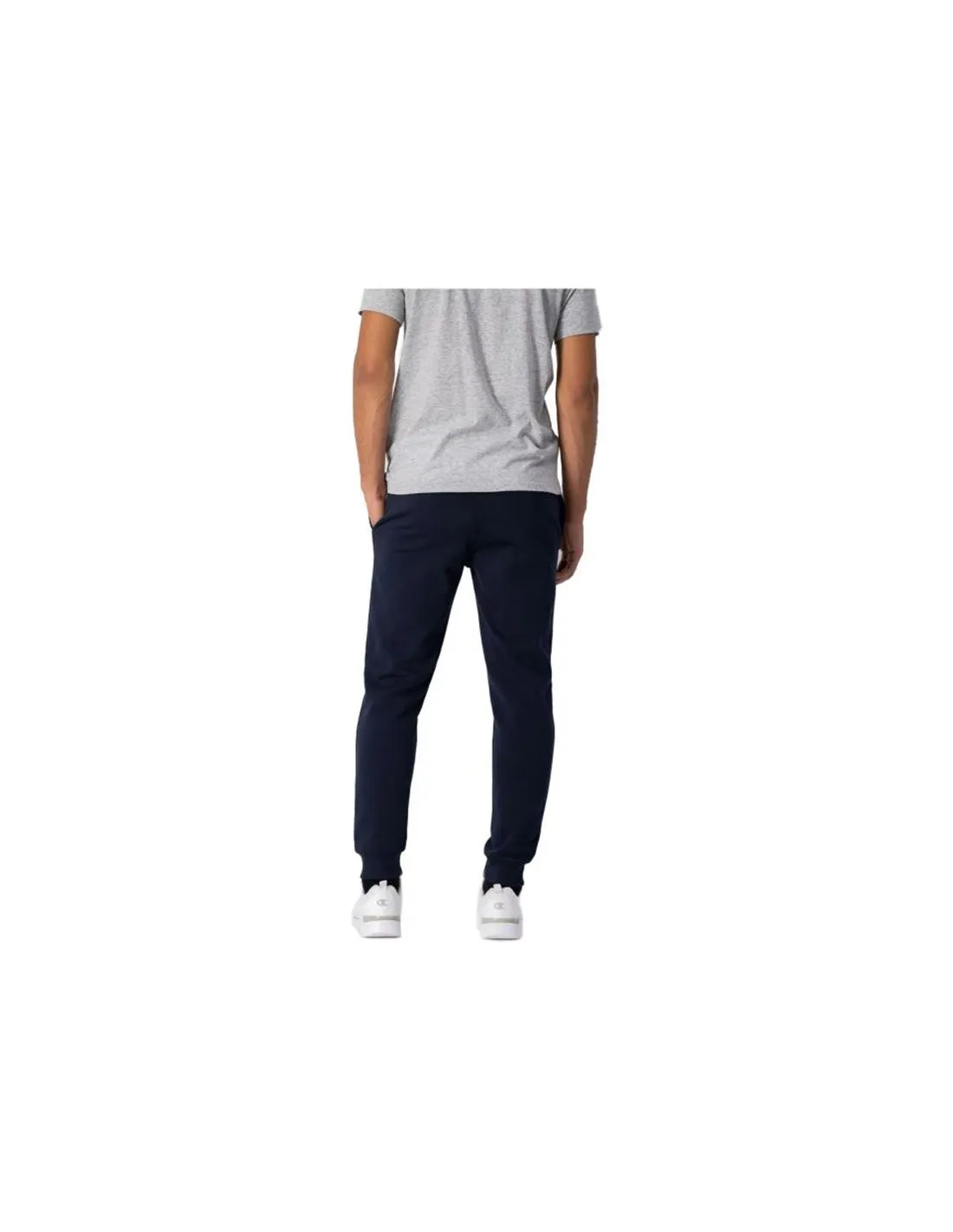 Pantalones Champion Elastic Logo azul Hombre