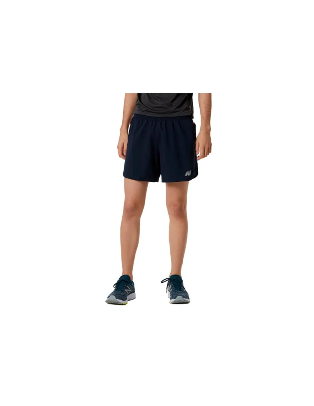 Pantalones New Balance Graphic Impact Run 5 Inch Hombre BL